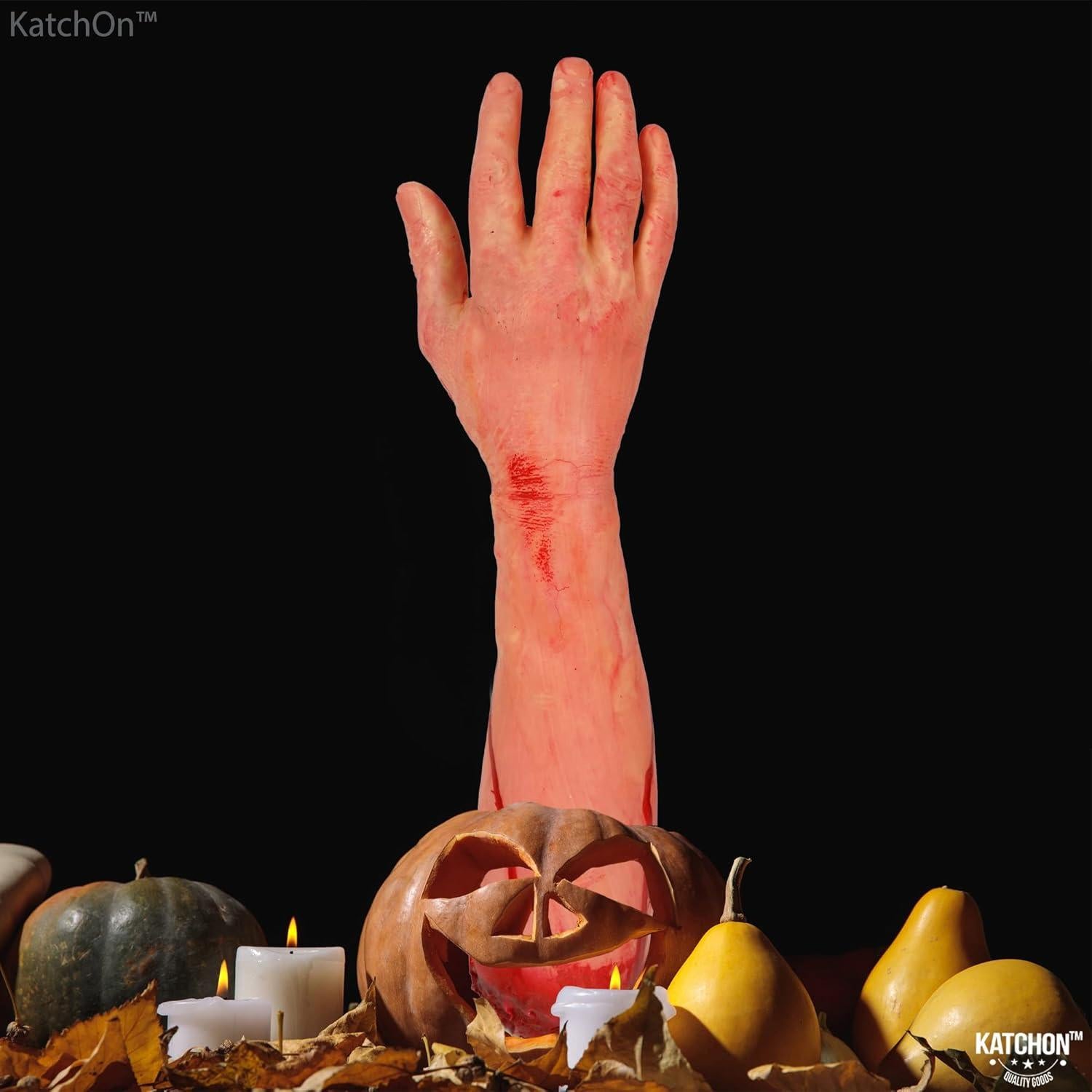 Brazo Falso Realista KatchOn 48 cm para Decoración Halloween