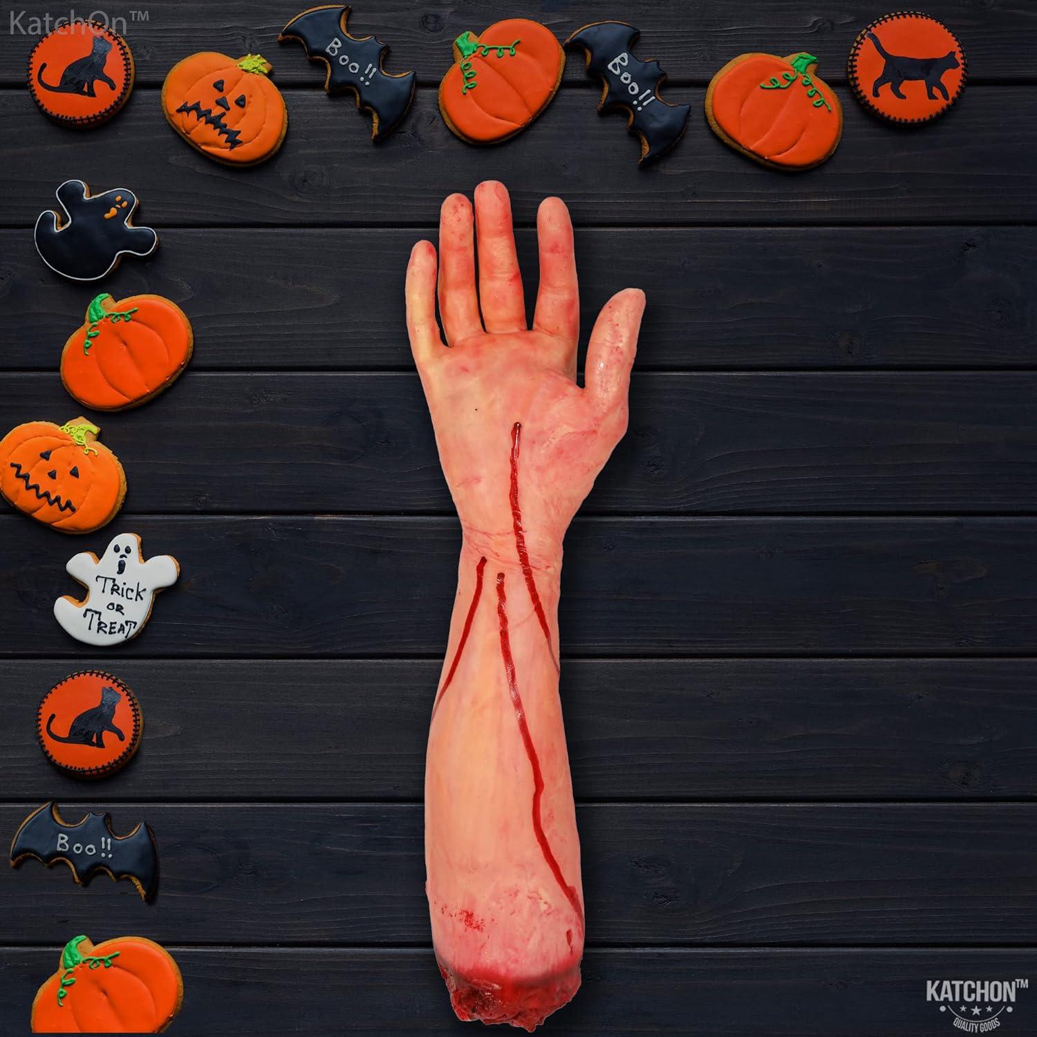 Brazo Falso Realista KatchOn 48 cm para Decoración Halloween
