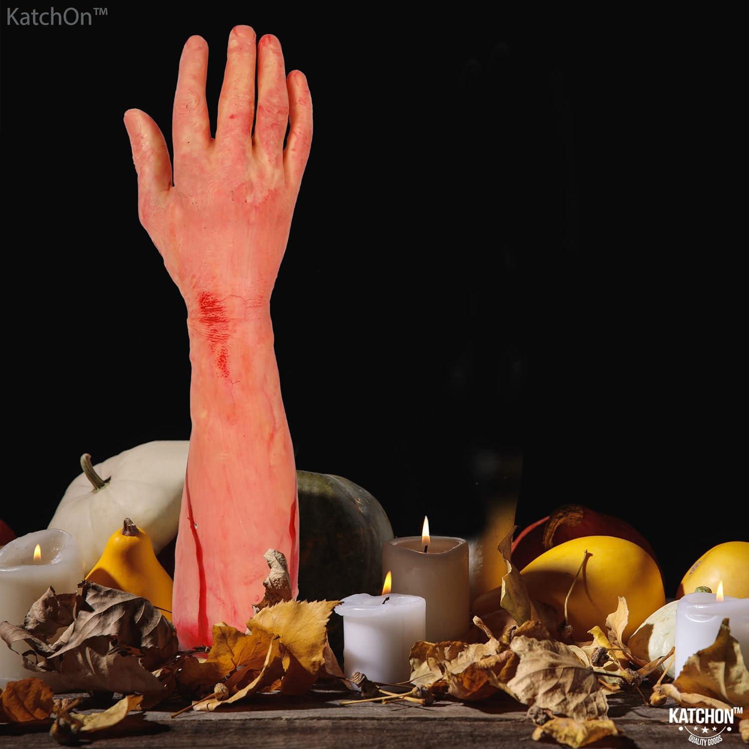Brazo Falso Realista KatchOn 48 cm para Decoración Halloween
