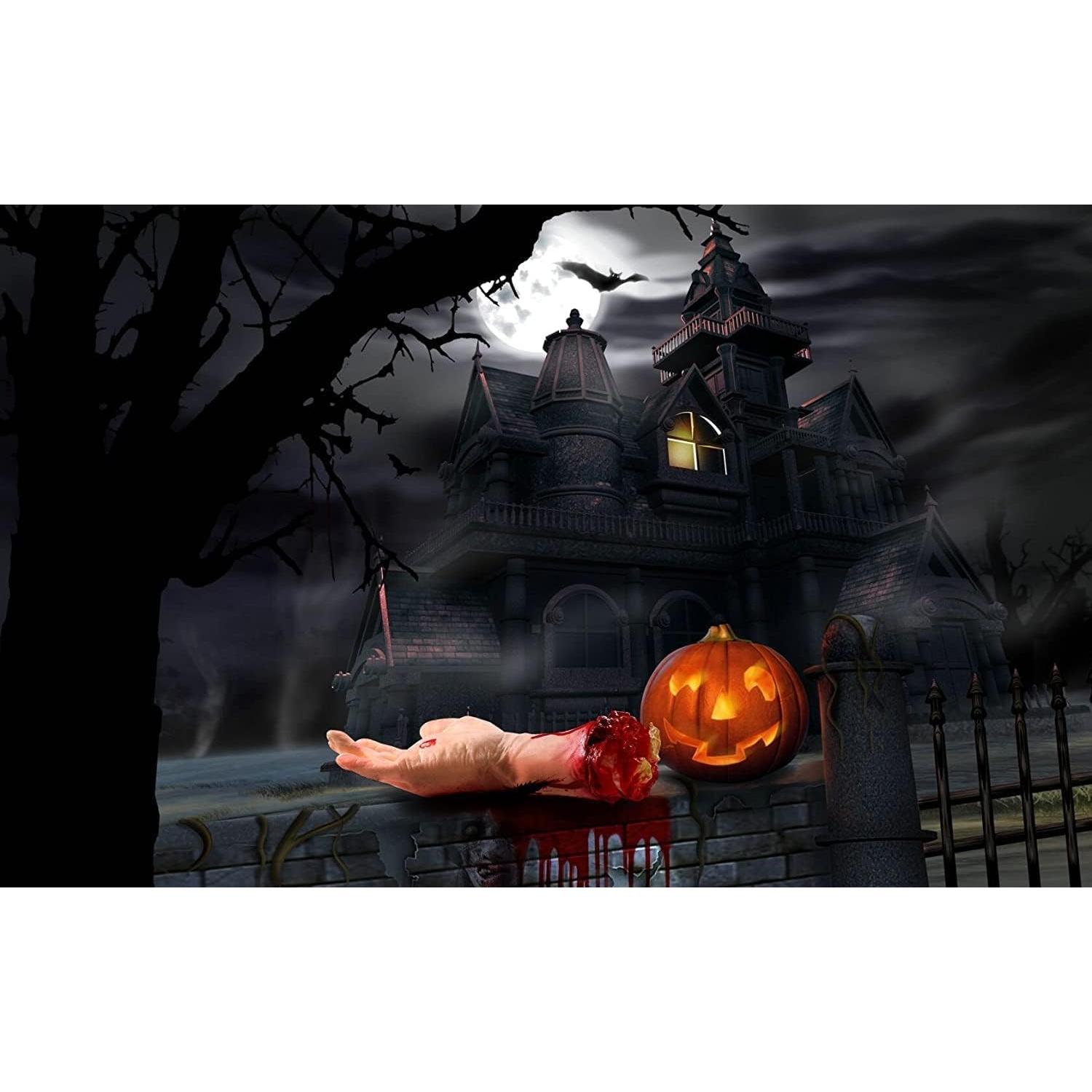 Mano Falsa Cortada ONEDONE 32cm para Decoración Halloween