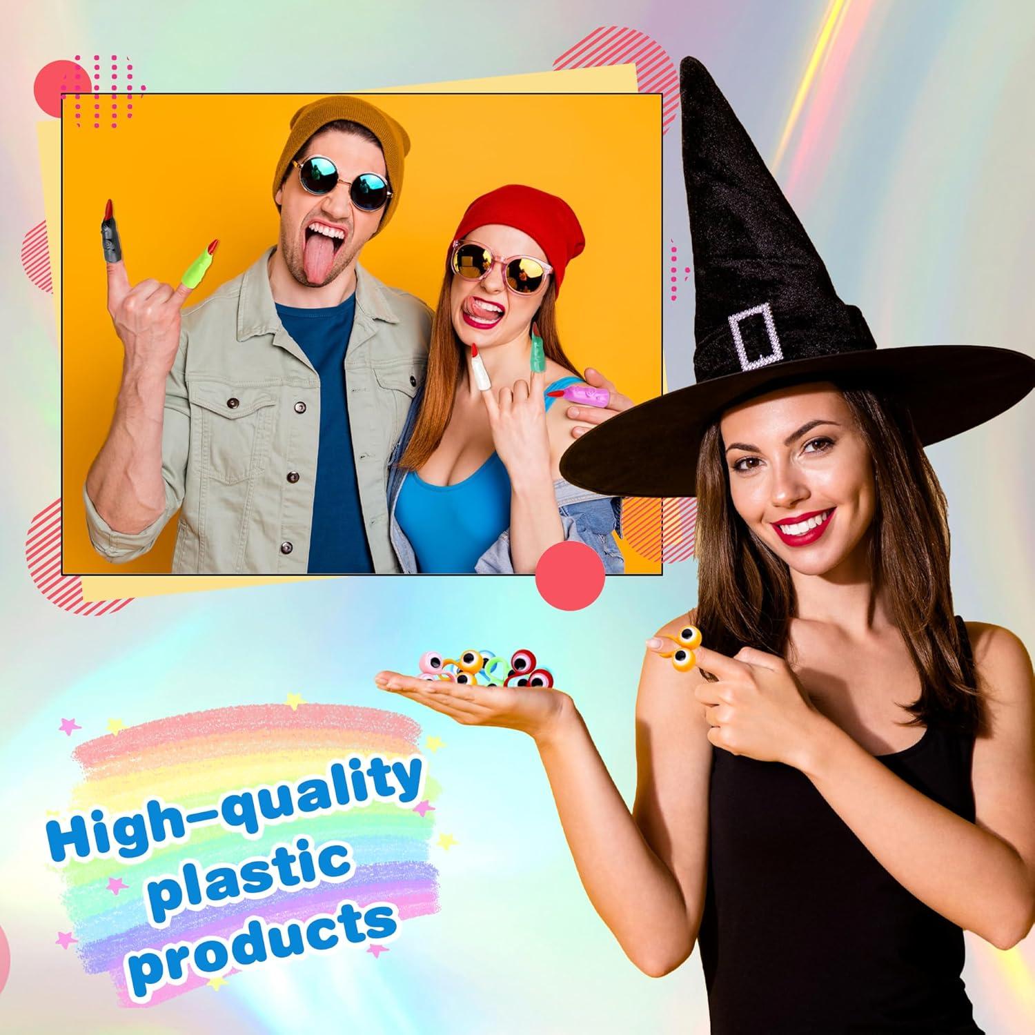 140 Piezas Juguetes de Marionetas de Dedo Halloween Kugliwa