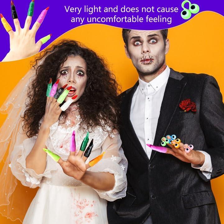 140 Piezas Juguetes de Marionetas de Dedo Halloween Kugliwa