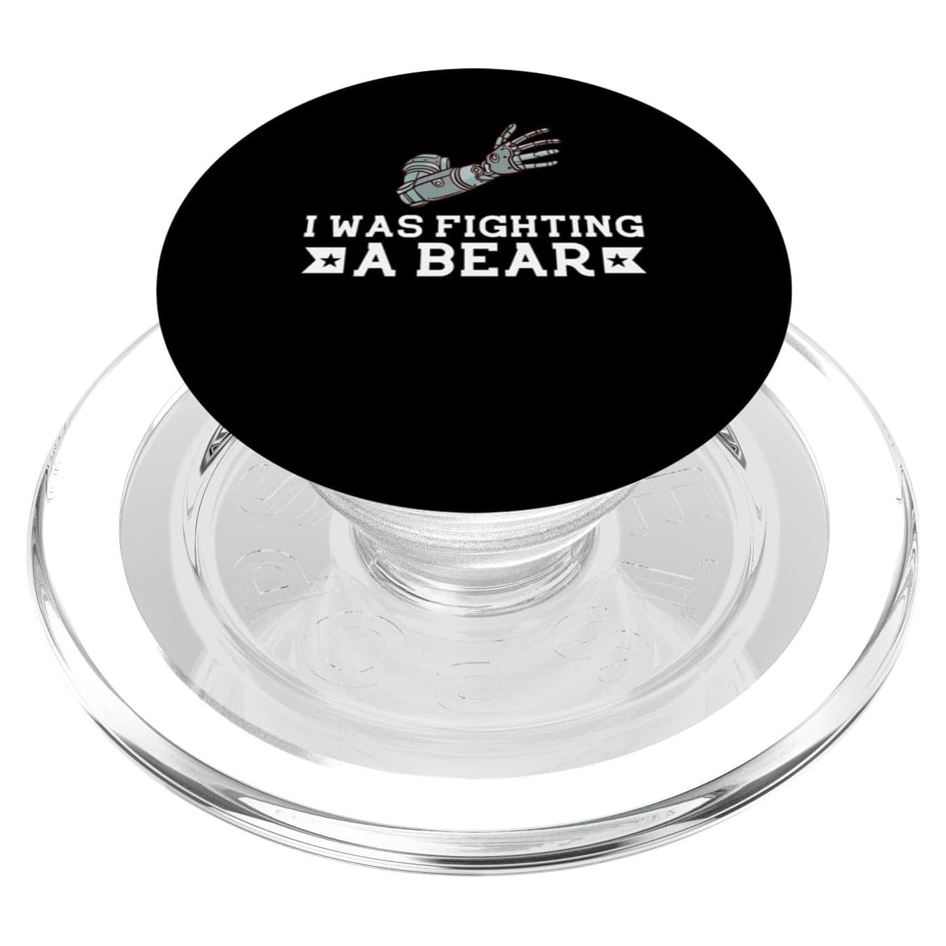 PopSockets PopGrip MagSafe Transparente para Amputación