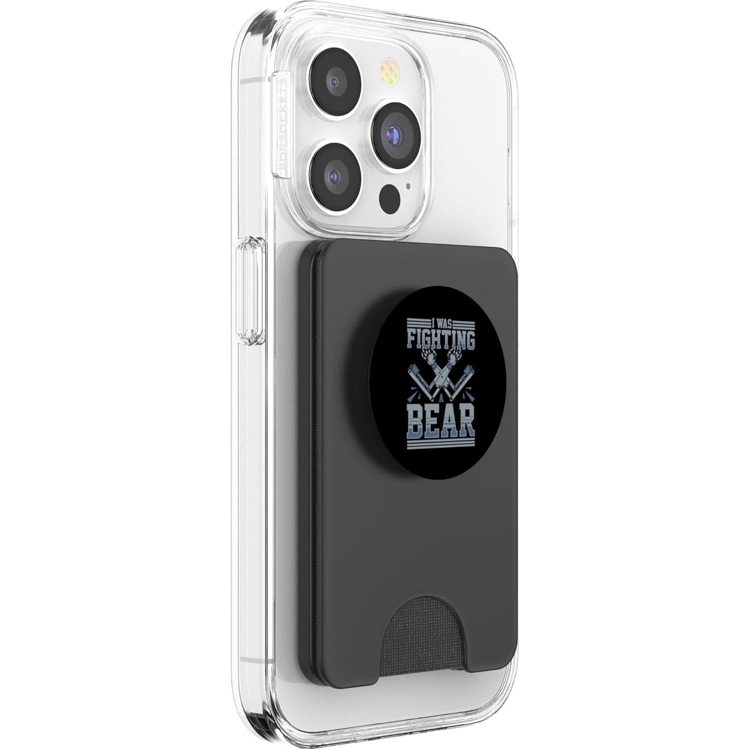 PopWallet Magnético PopSockets para MagSafe - Negro