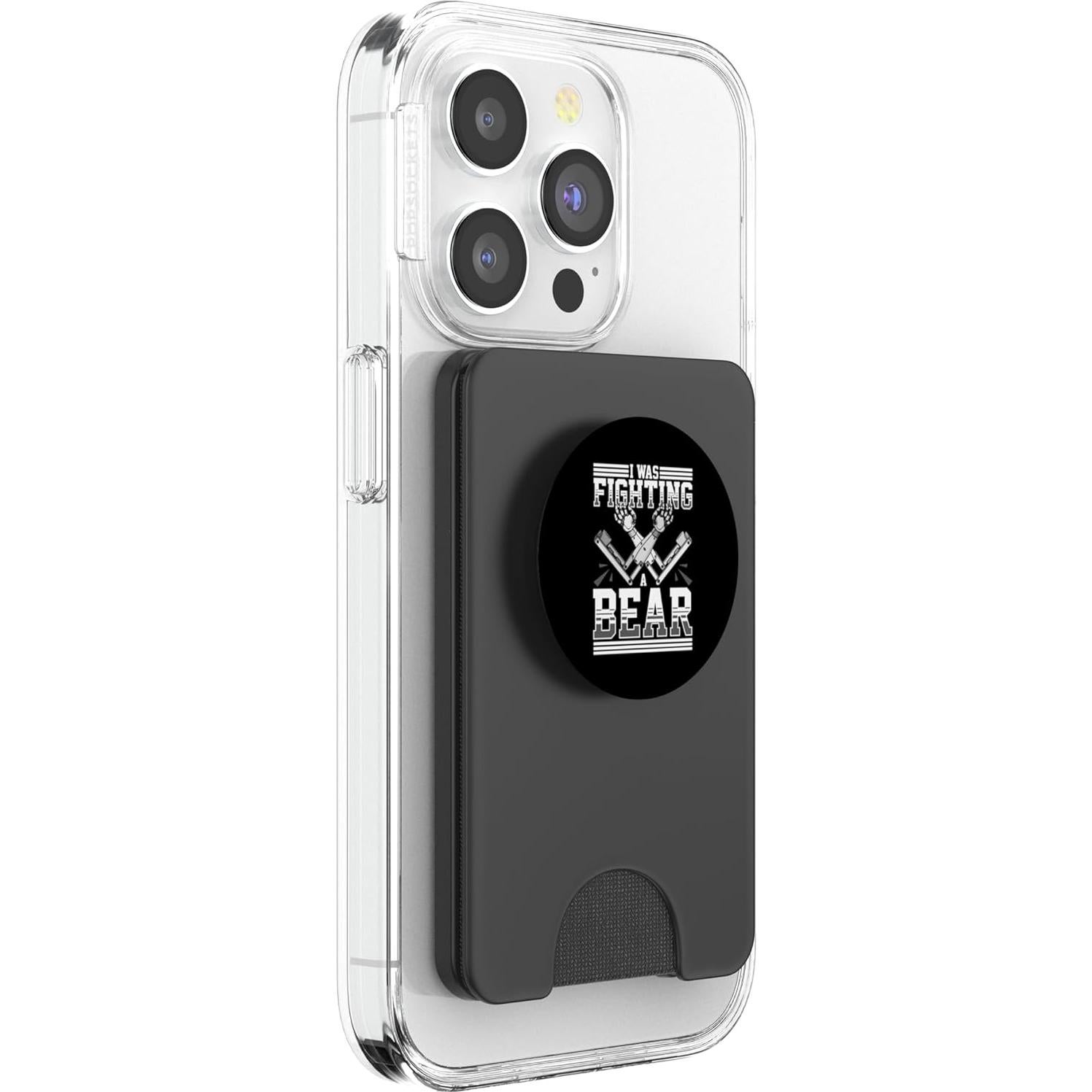 PopWallet Magnético PopSockets para MagSafe - Negro