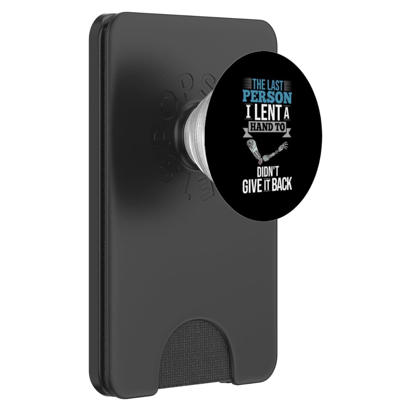PopSockets PopWallet Magnético para MagSafe - Negro