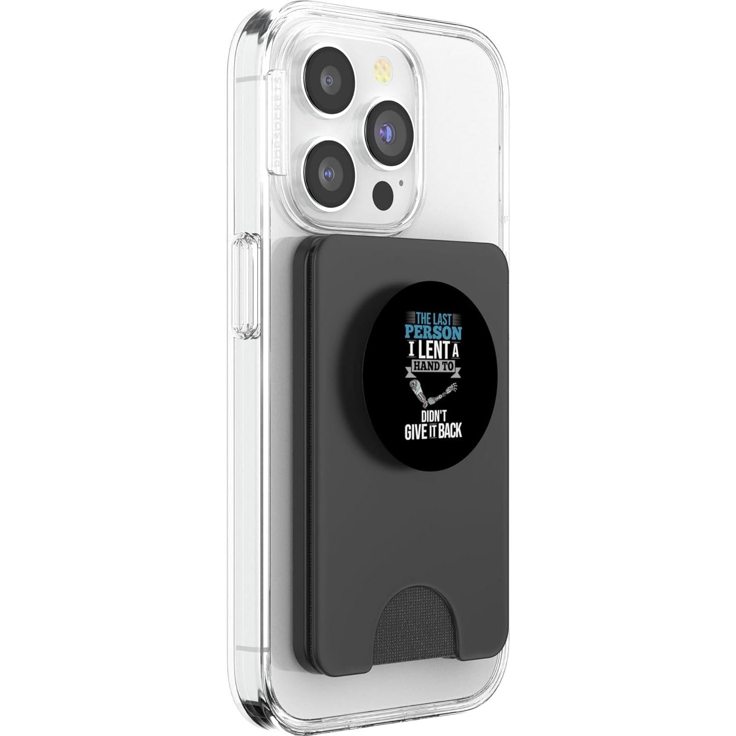 PopSockets PopWallet Magnético para MagSafe - Negro