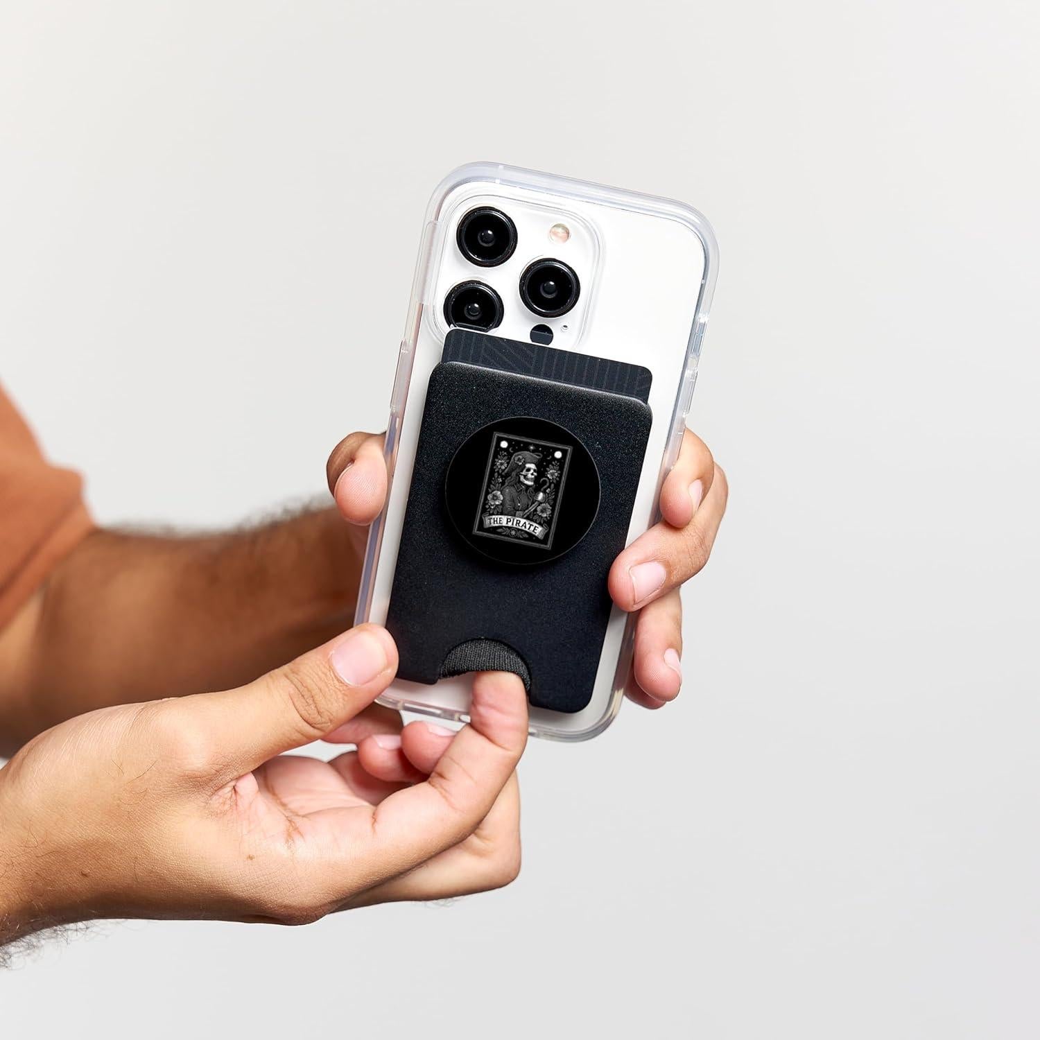 PopWallet Magnético PopSockets Tarjeta de Tarot Brazo Pirata