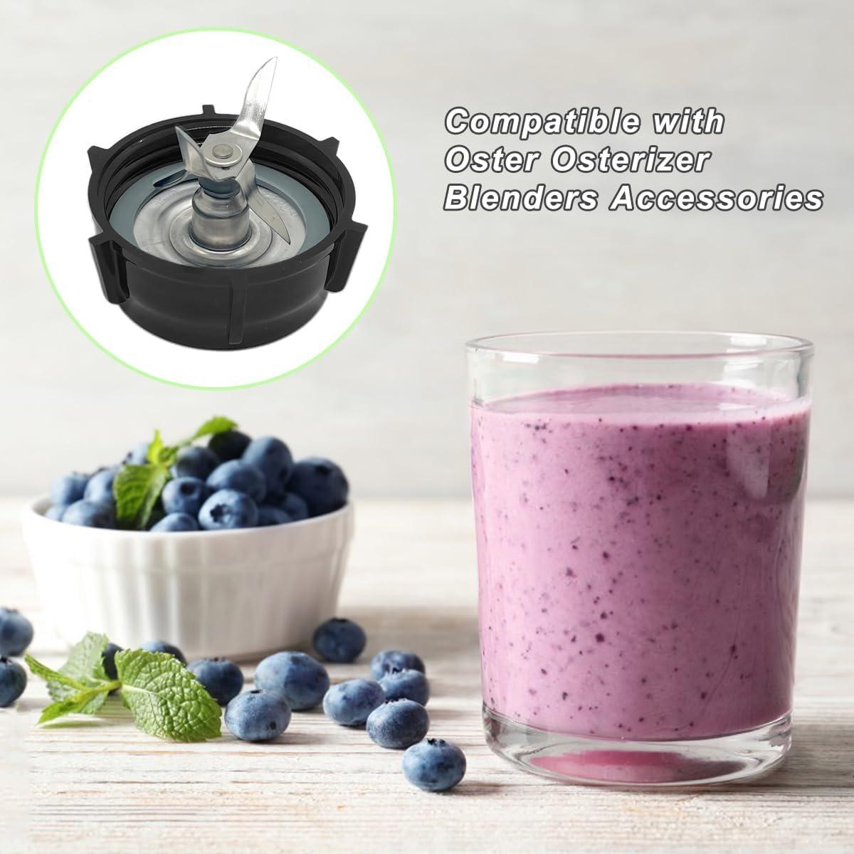 Repuesto Licuadora Oster Cuchilla y Tapa + Anillos de Goma