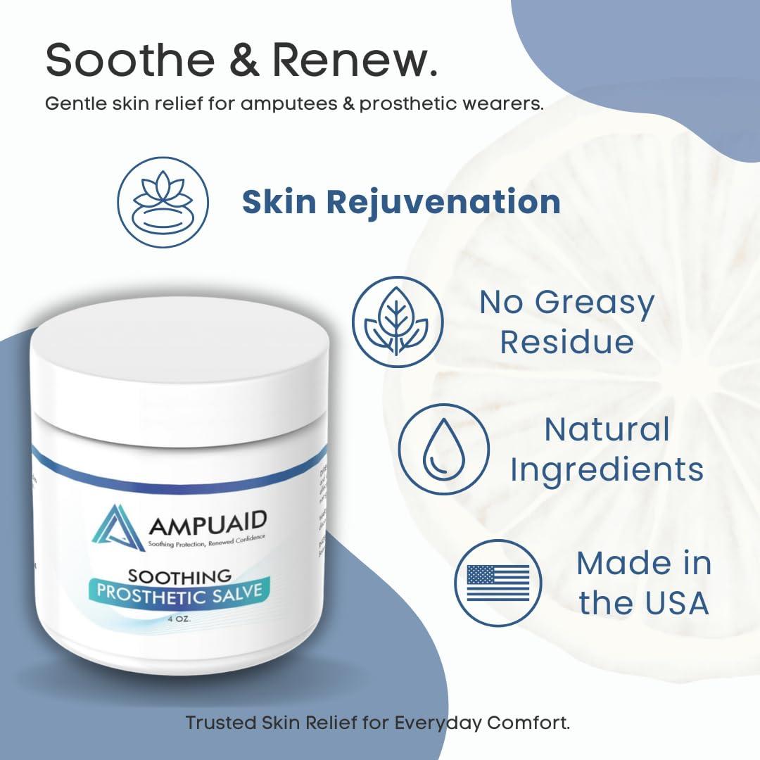 Ungüento Prostético AmpuAid 100g - Hidratante y Calmante