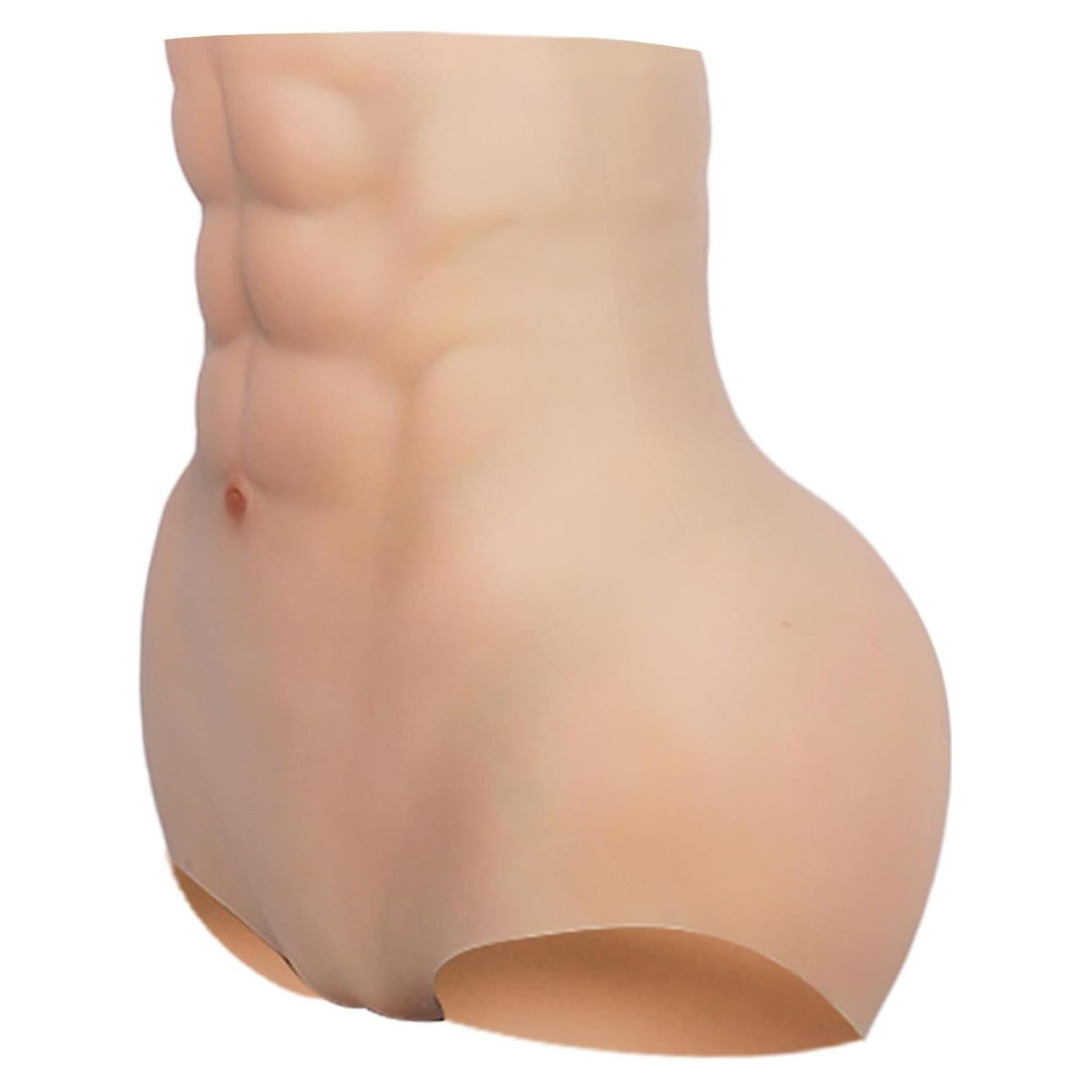 Bragas de Silicona para Glúteos y Caderas Nude - Traje Muscular