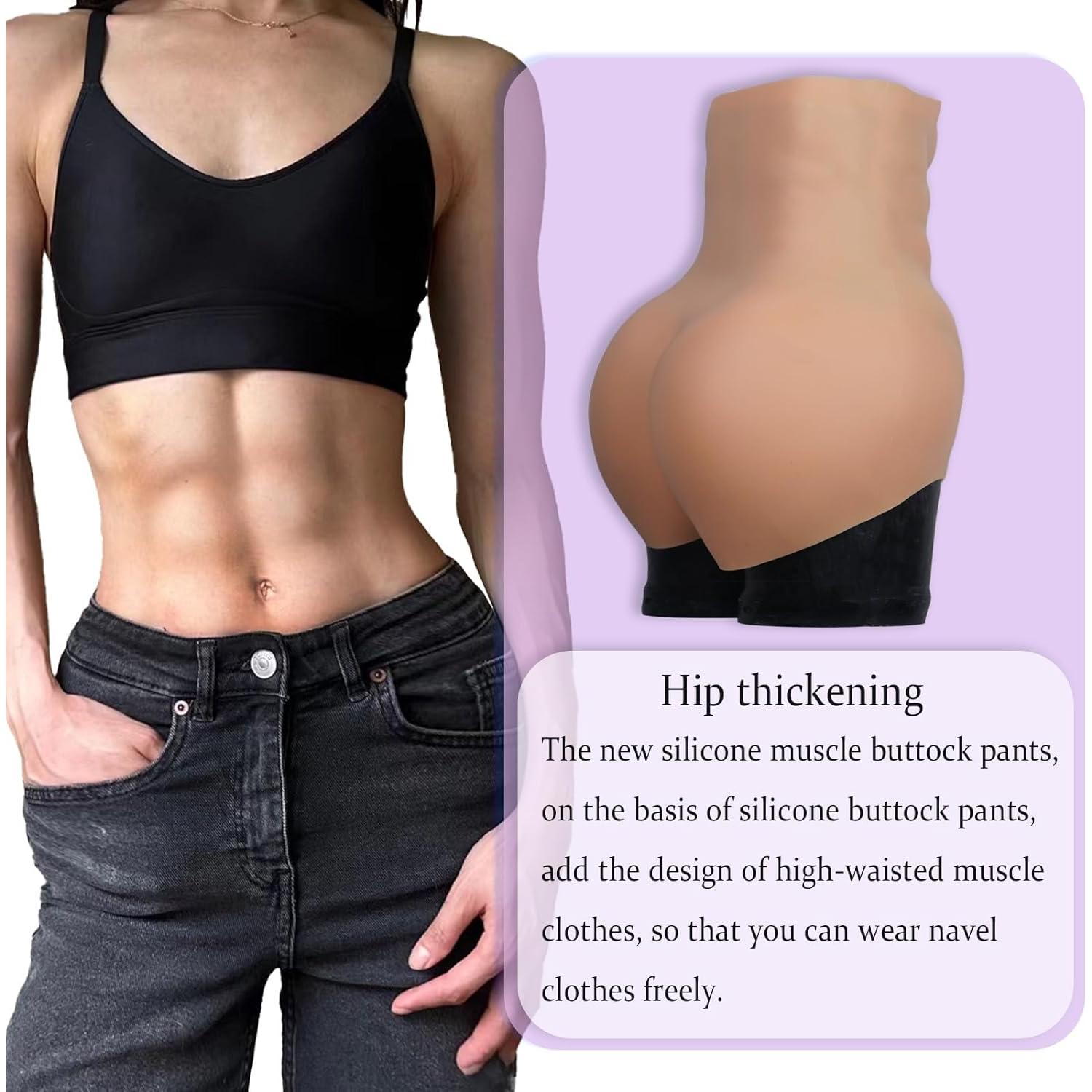 Bragas de Silicona para Glúteos y Caderas Nude - Traje Muscular