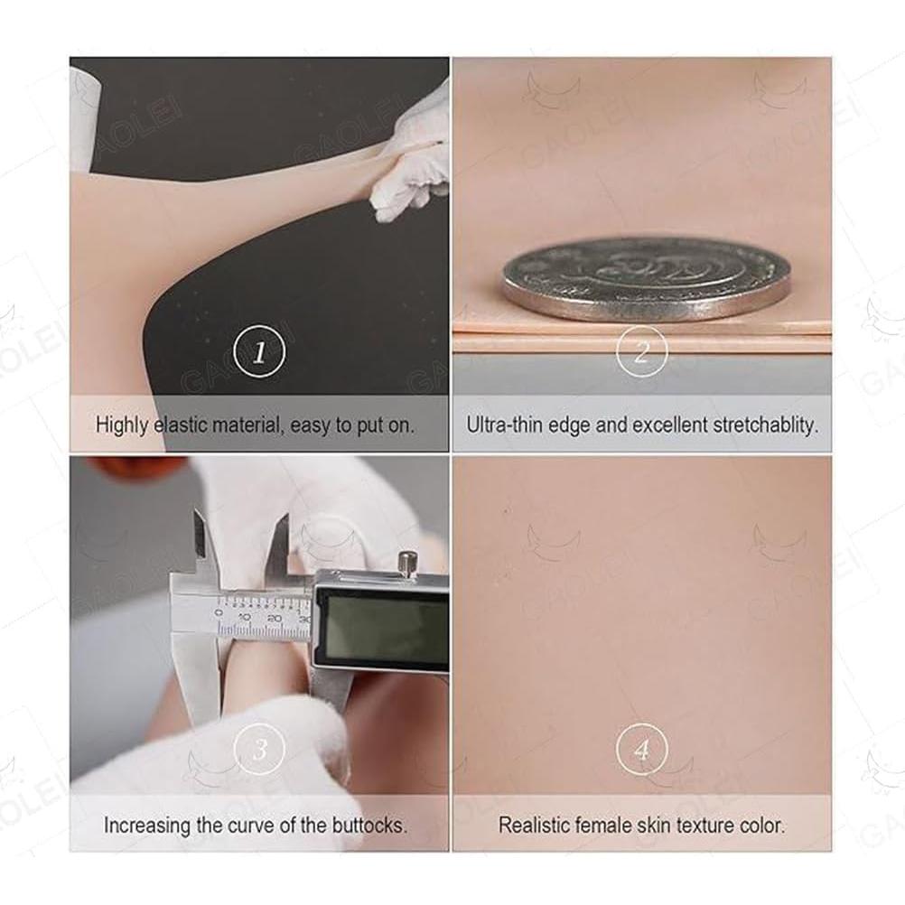 Pantalones Elevadores de Glúteos de Silicona Genérico - Unisex