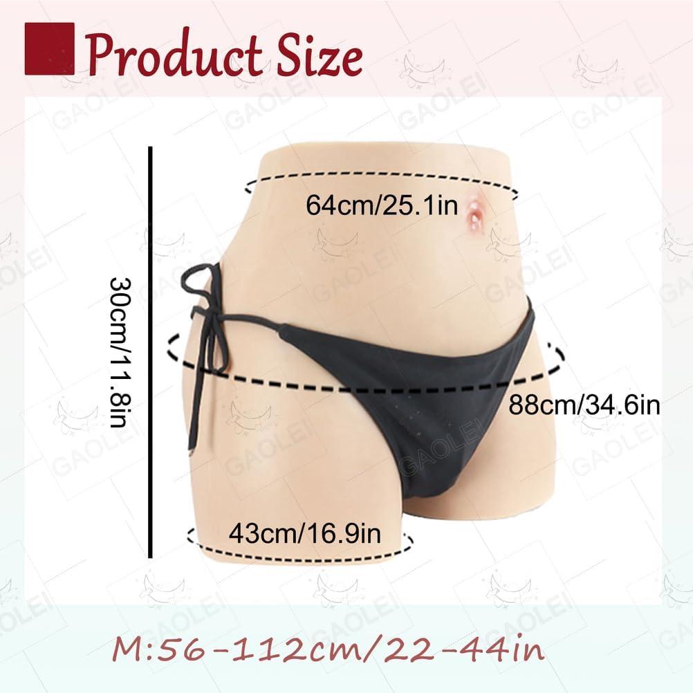 Pantalones Elevadores de Glúteos de Silicona Genérico - Unisex