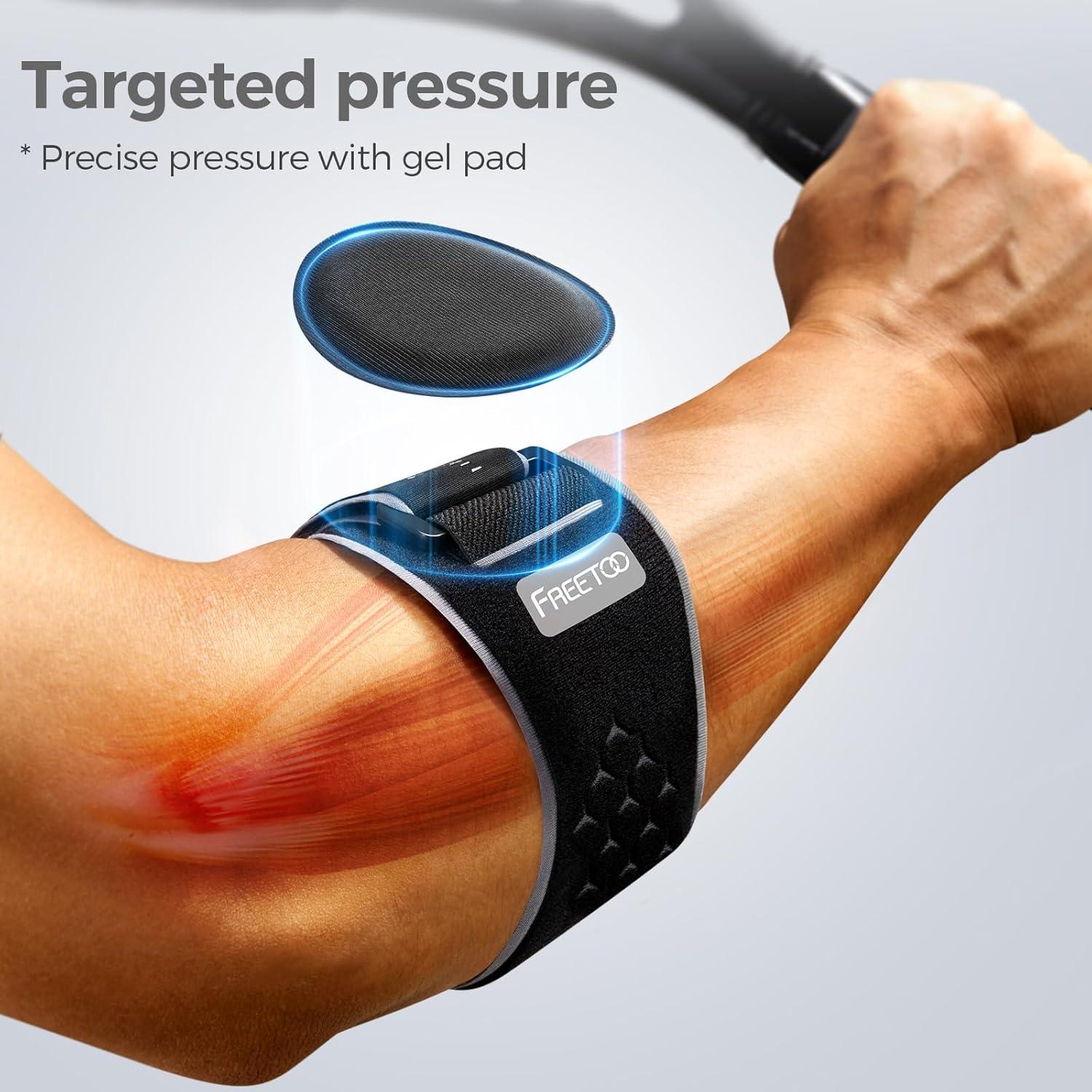 Faja para Codo FREETOO L/XL Alivio Tendinitis y Epicondilitis