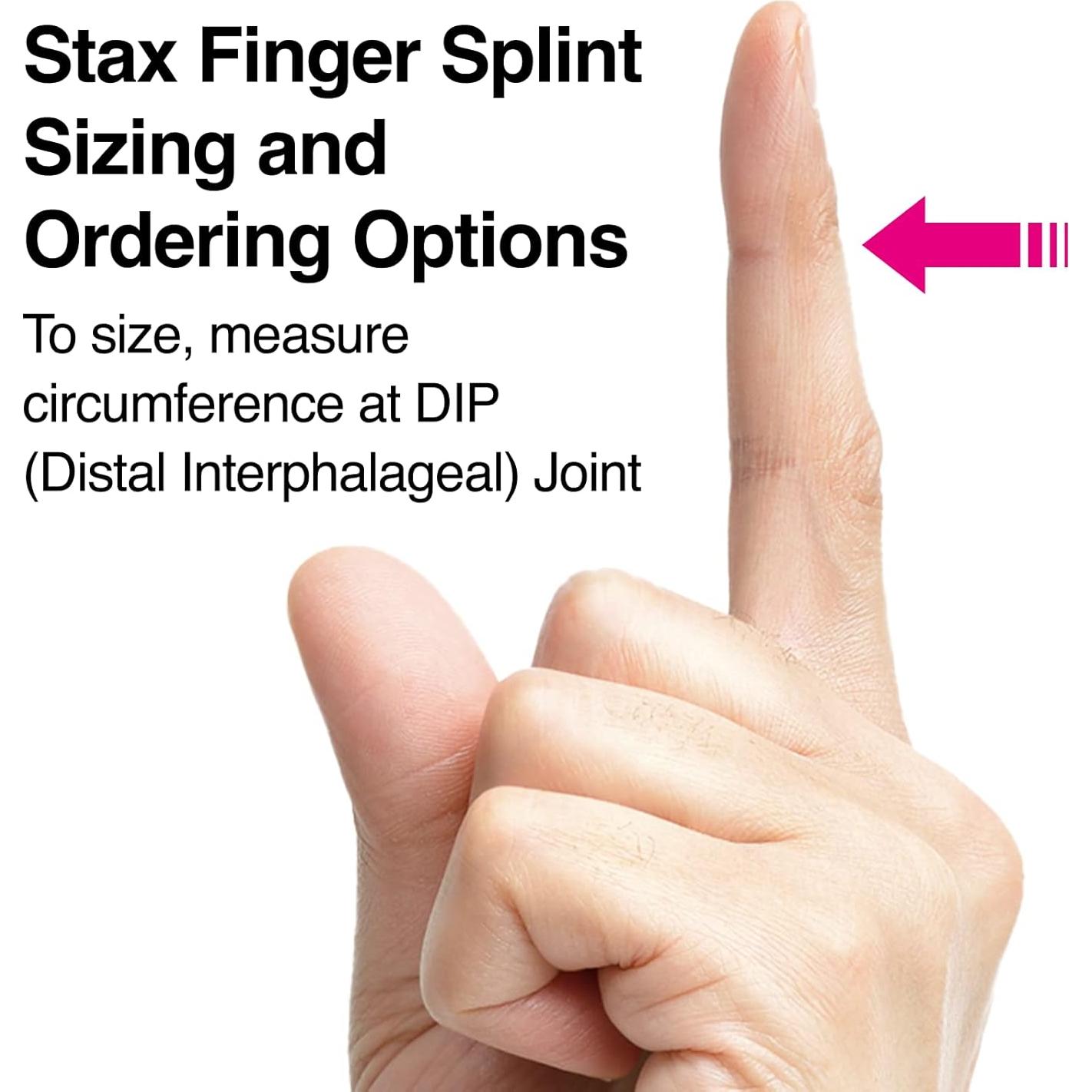 Férula de Dedo Rolyan Stax Tamaño 1 - Soporte Articulación DIP