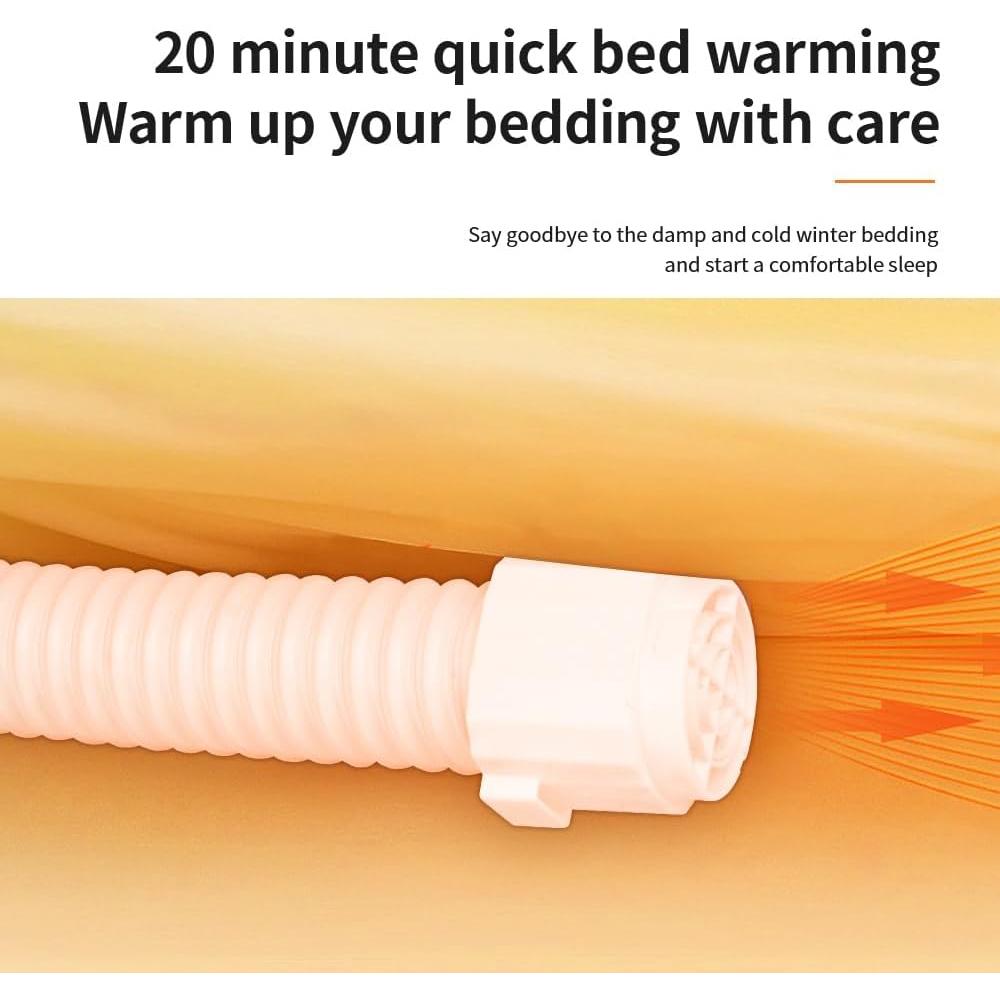 Calentador de mantas portátil Lehui 500W 4 modos de temperatura