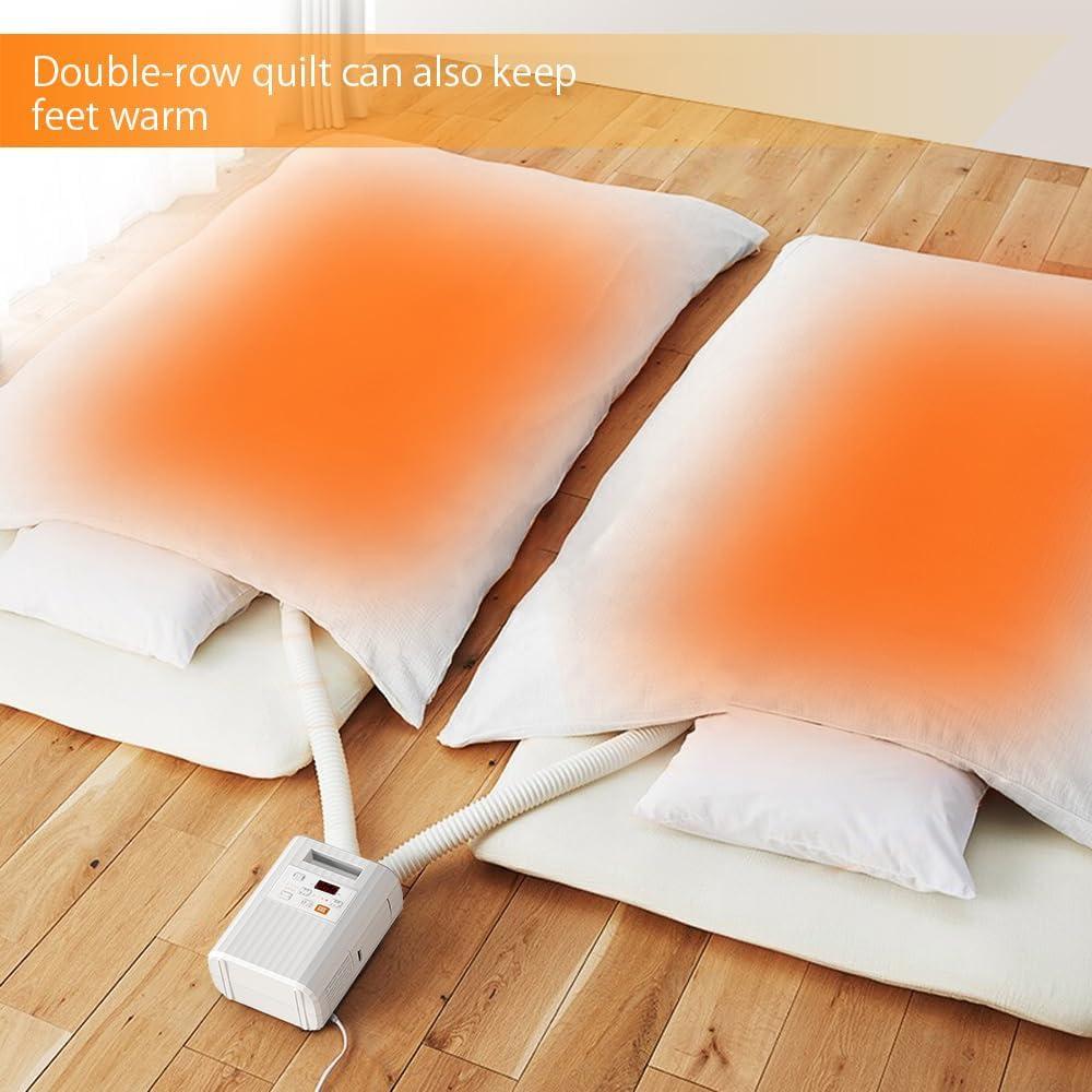 Calentador de mantas portátil Lehui 500W 4 modos de temperatura