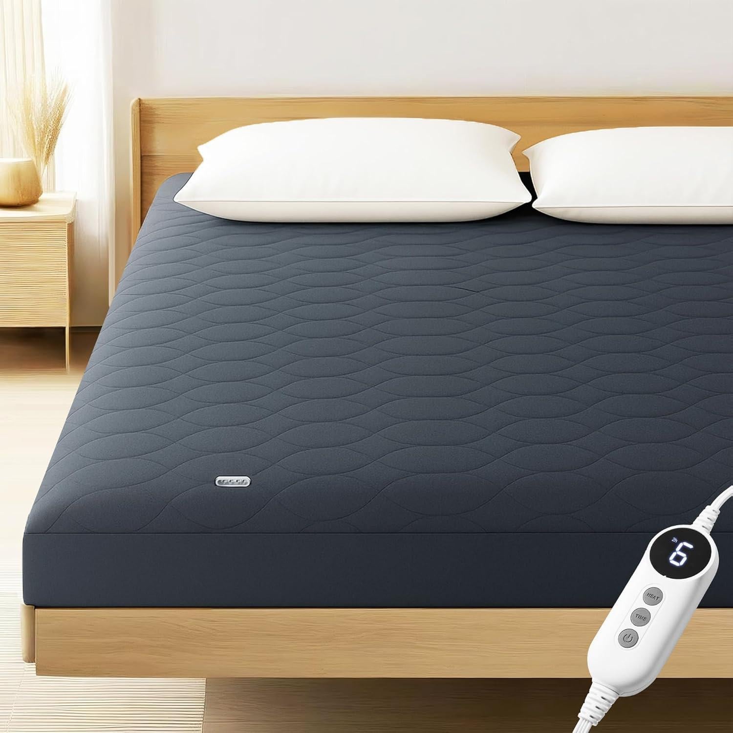 Almohadilla Térmica MASVIS Queen - Control Dual, 10 Horas