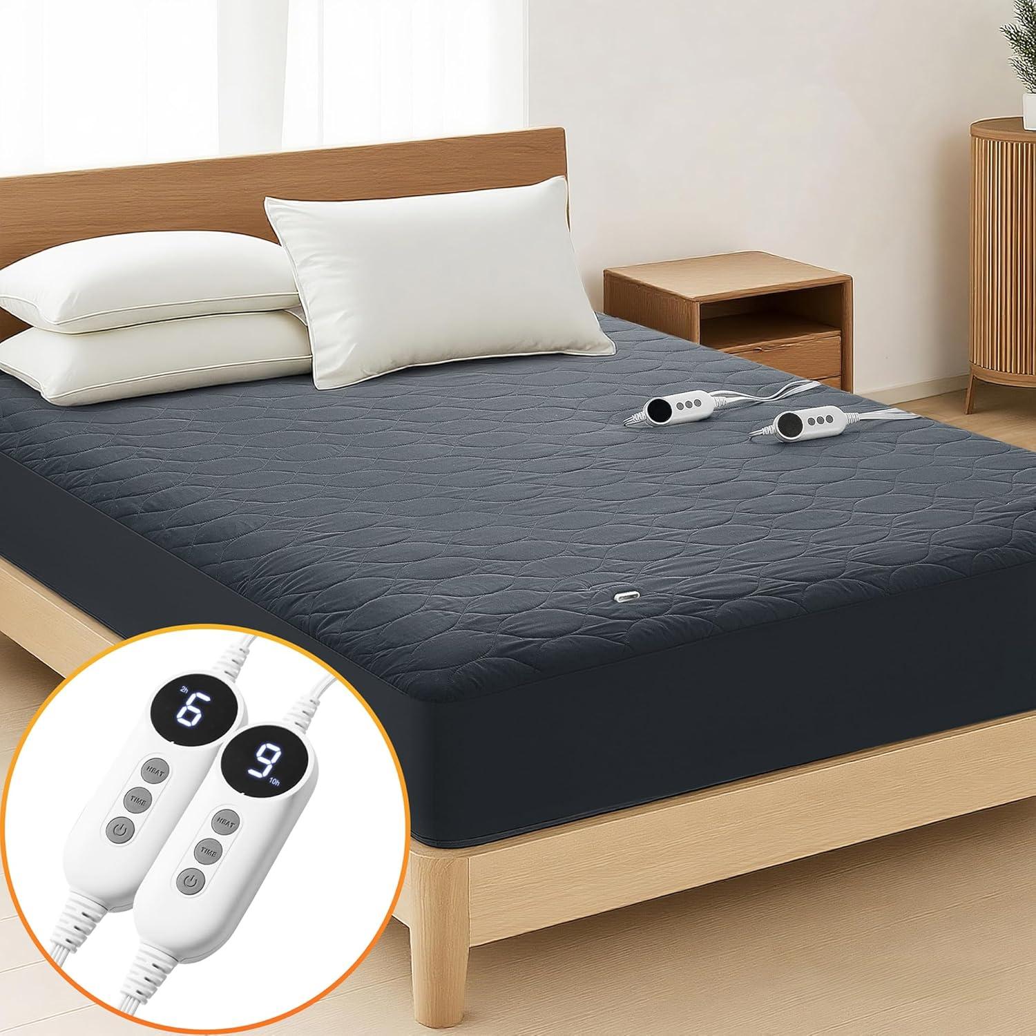 Almohadilla Térmica MASVIS Queen - Control Dual, 10 Horas