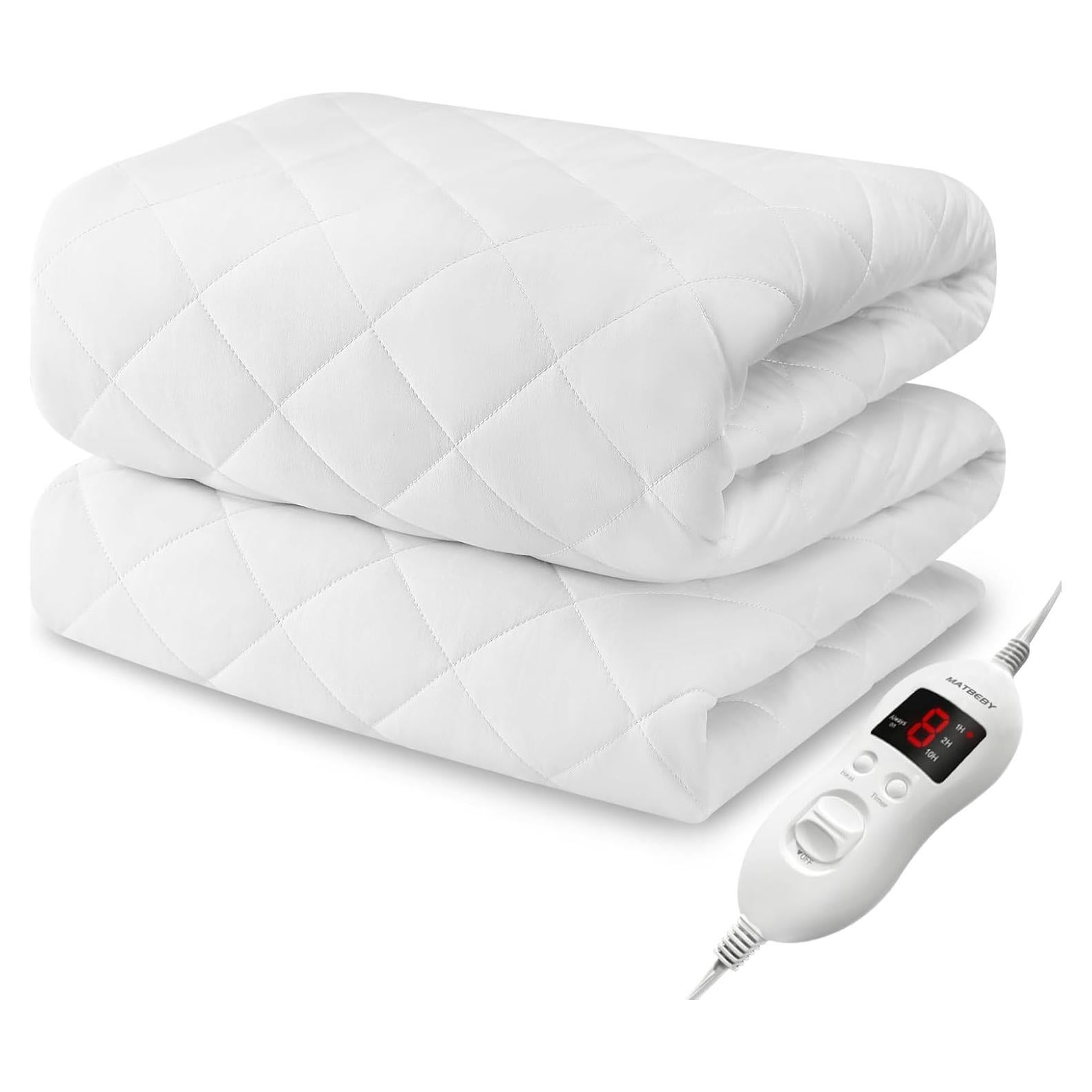 Almohadilla Térmica Eléctrica MATBEBY Individual 8 Niveles Calor