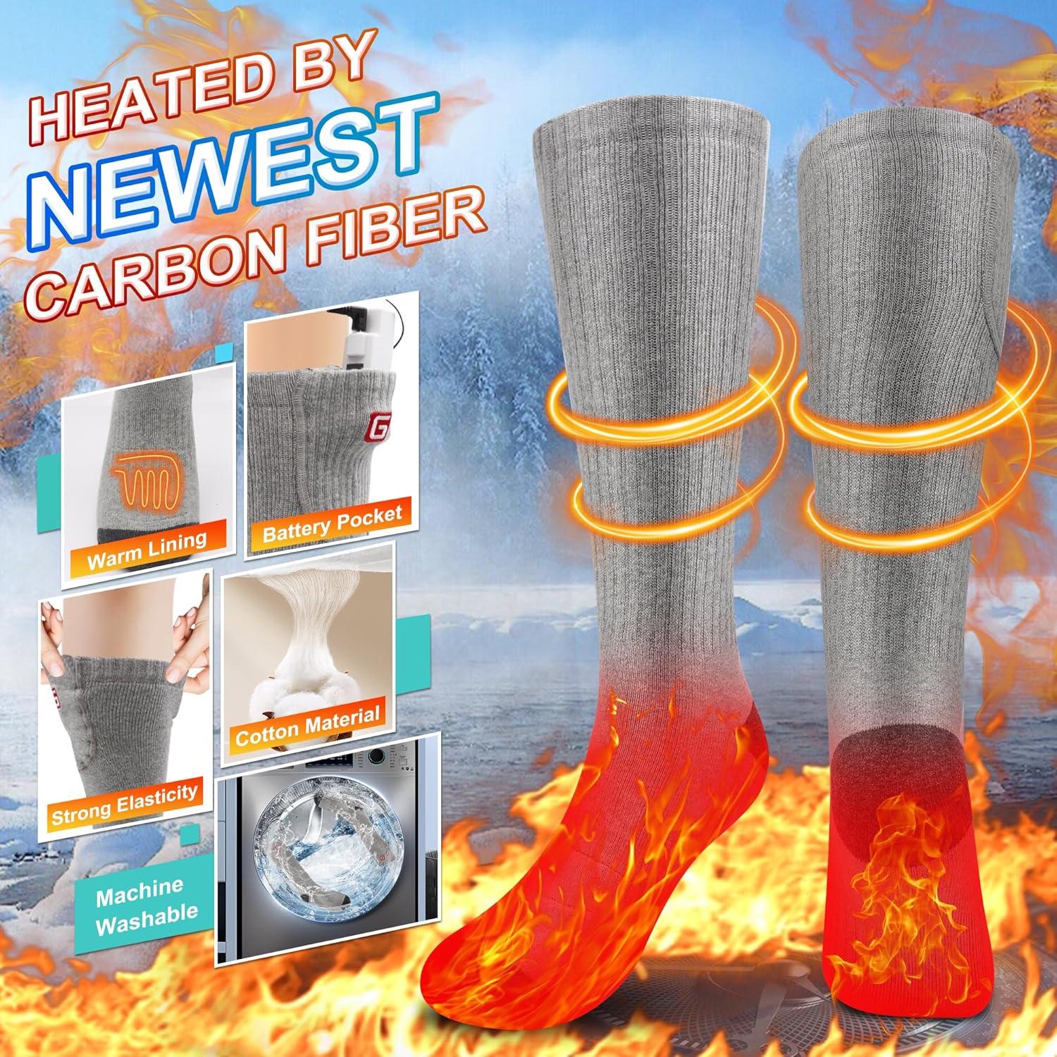 Calcetines Térmicos Eléctricos SVPRO Recargables para Invierno