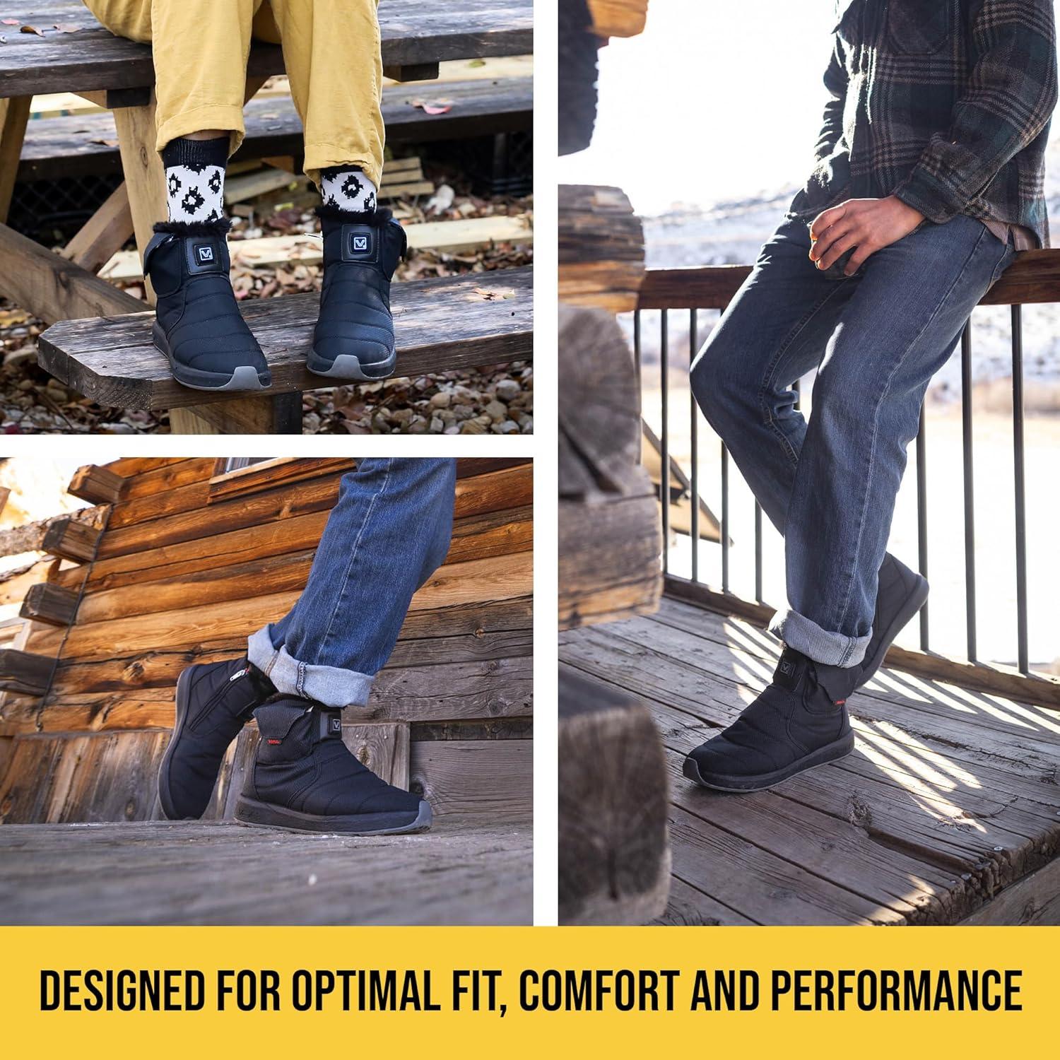 Botas Calefaccionadas Volt Resistance Lava - Talla 11-12 - Negro