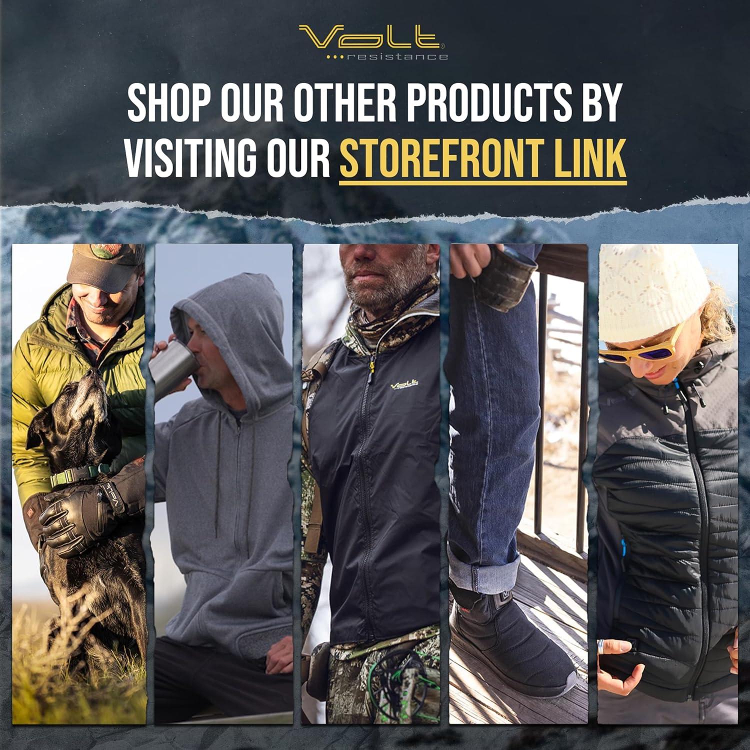 Botas Calefaccionadas Volt Resistance Lava - Talla 11-12 - Negro