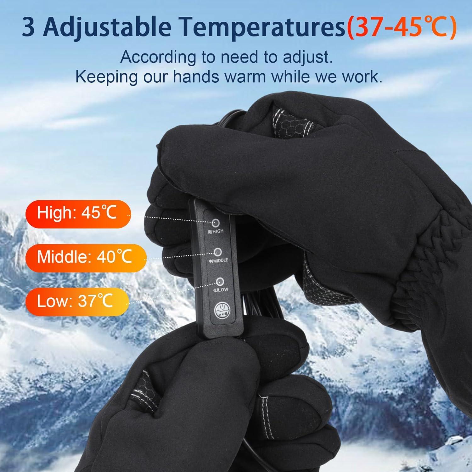 Guantes Calentados USB BicycleStore 1455 Térmicos Unisex