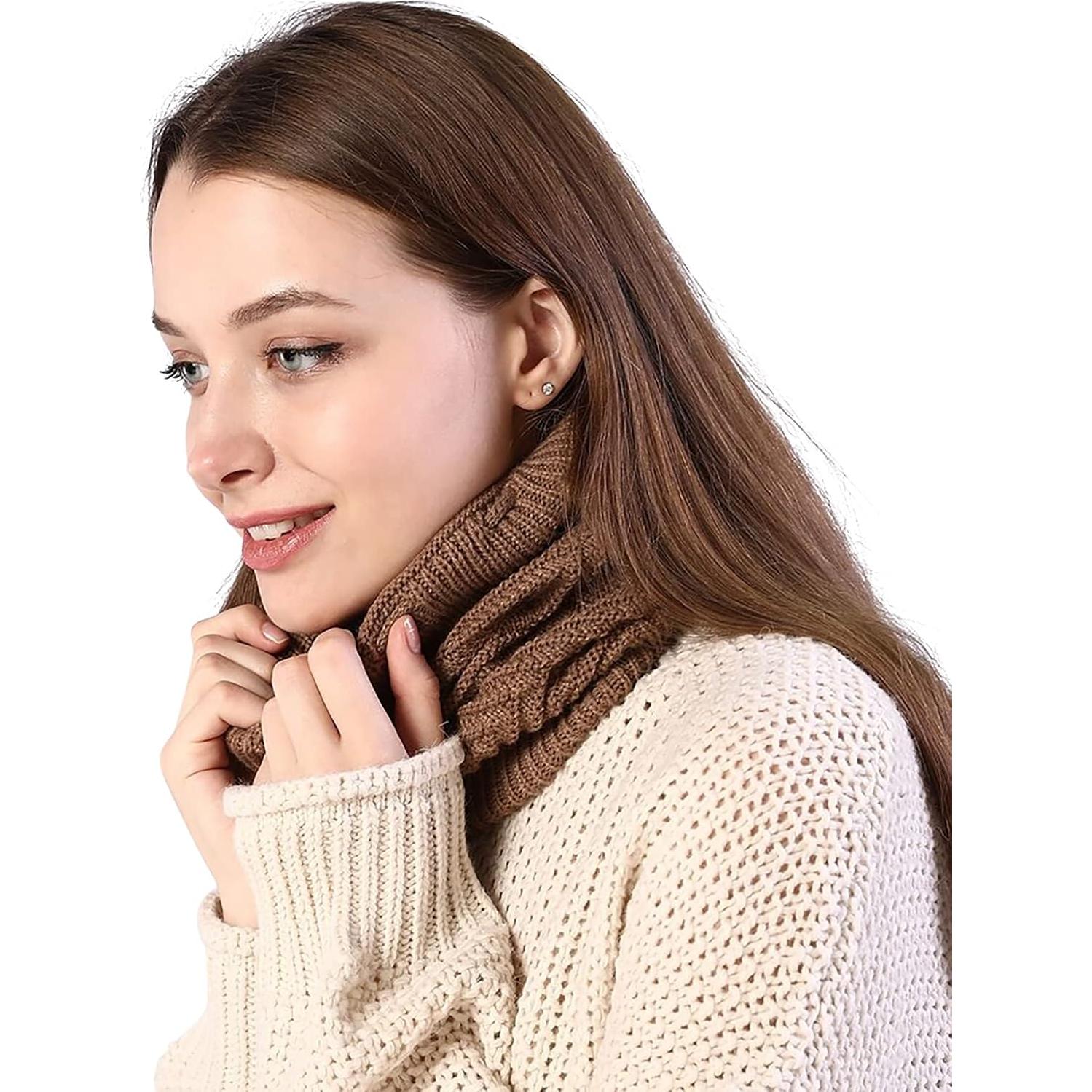 Gorro Bufanda Térmico Eléctrico PURFUN 2 en 1 USB Ajustable