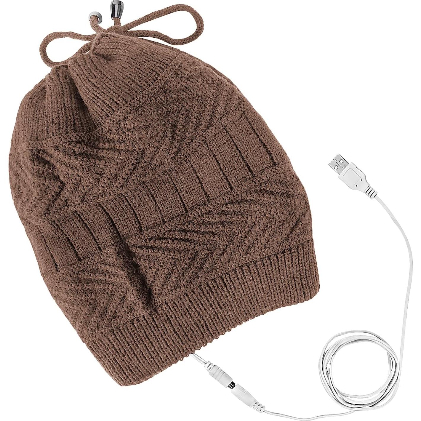 Gorro Bufanda Térmico Eléctrico PURFUN 2 en 1 USB Ajustable