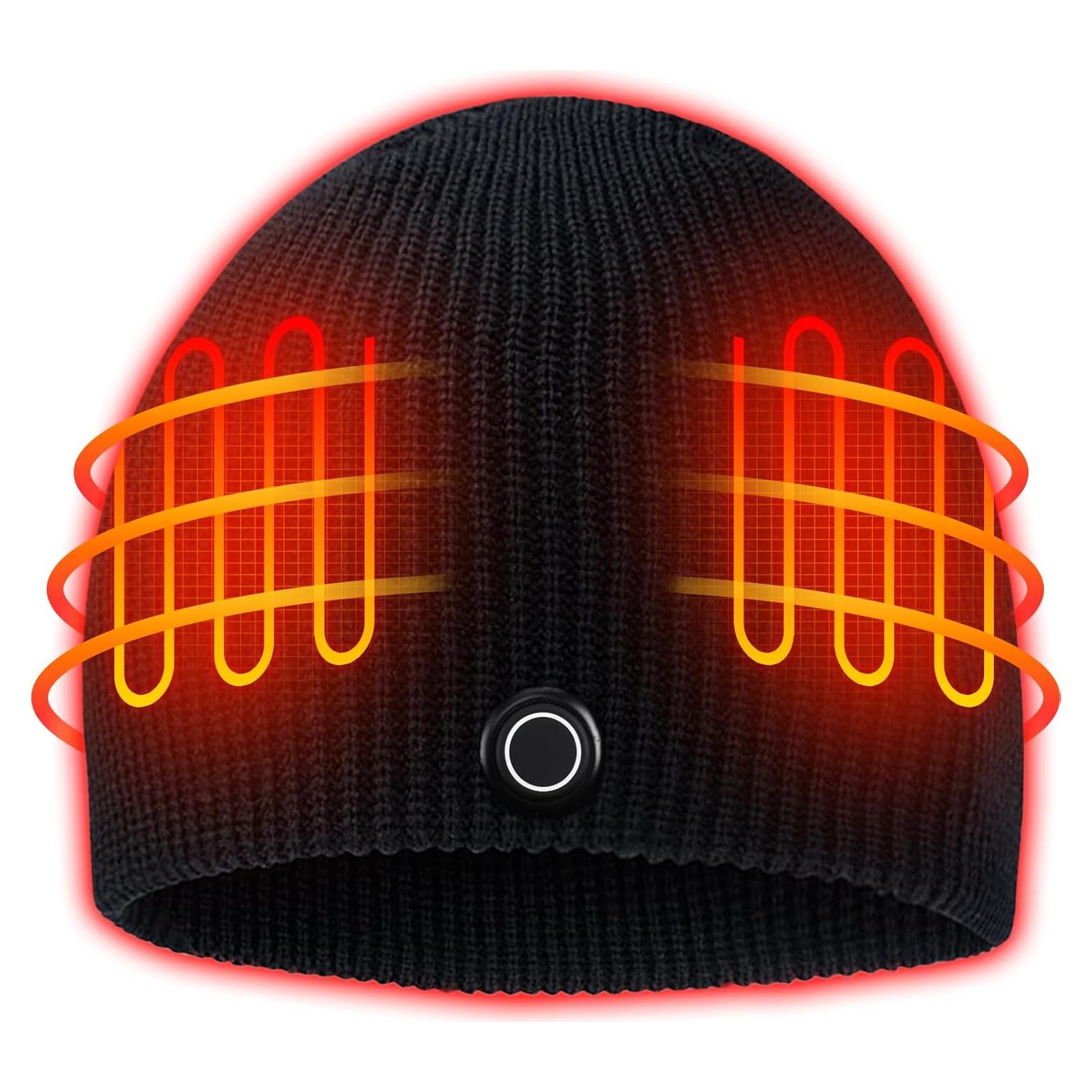 Gorro Calentado VEEST Unisex 7.4V Recargable Invierno