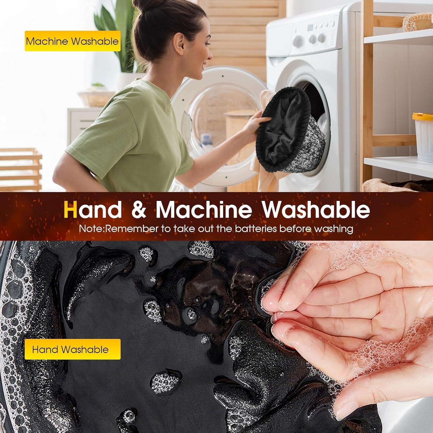 Gorro Calentado Unisex con Batería 7.4V 7000mAh 3 Modos