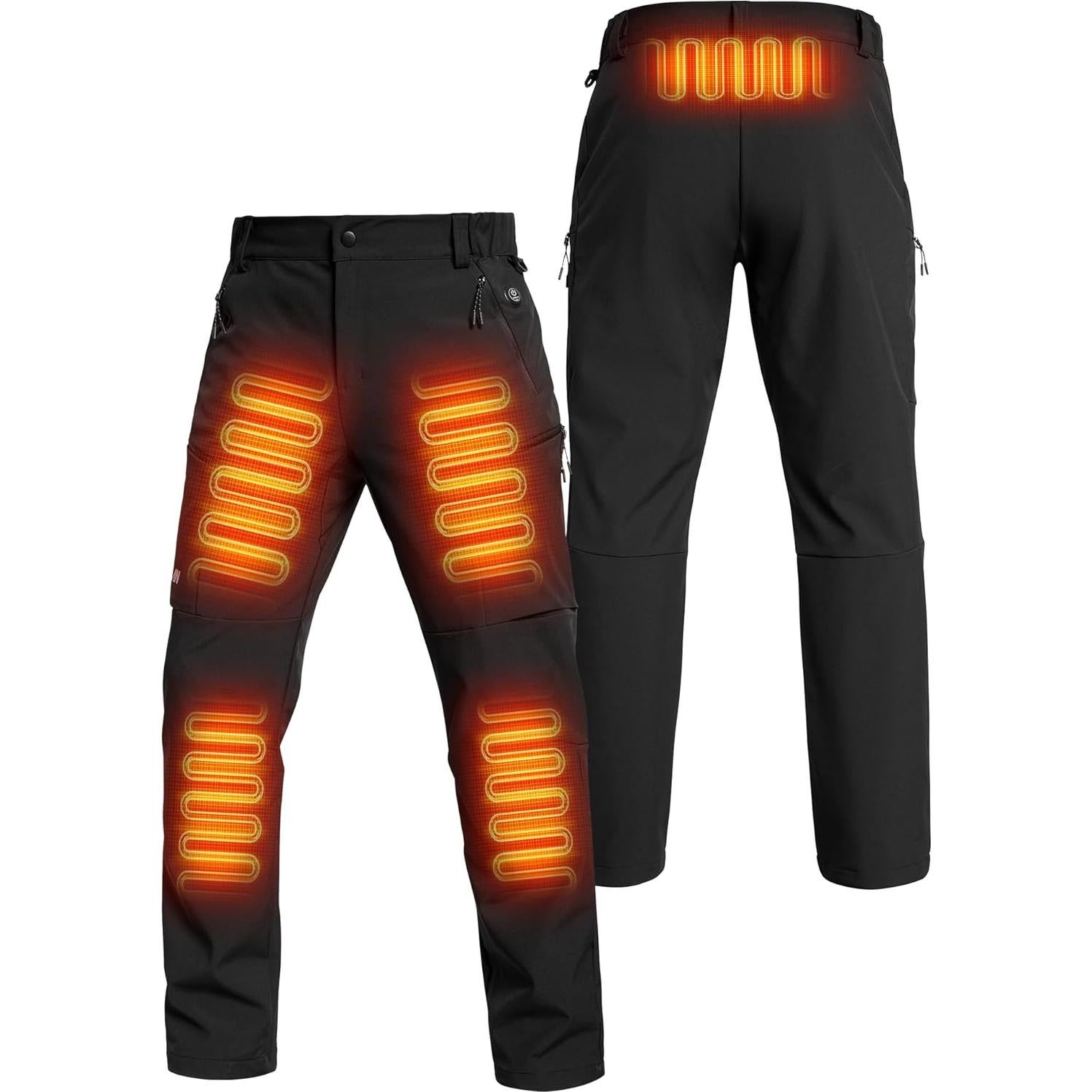 Pantalones Calentados ANTÁRTICA Hombre Softshell 12V 15000mAh