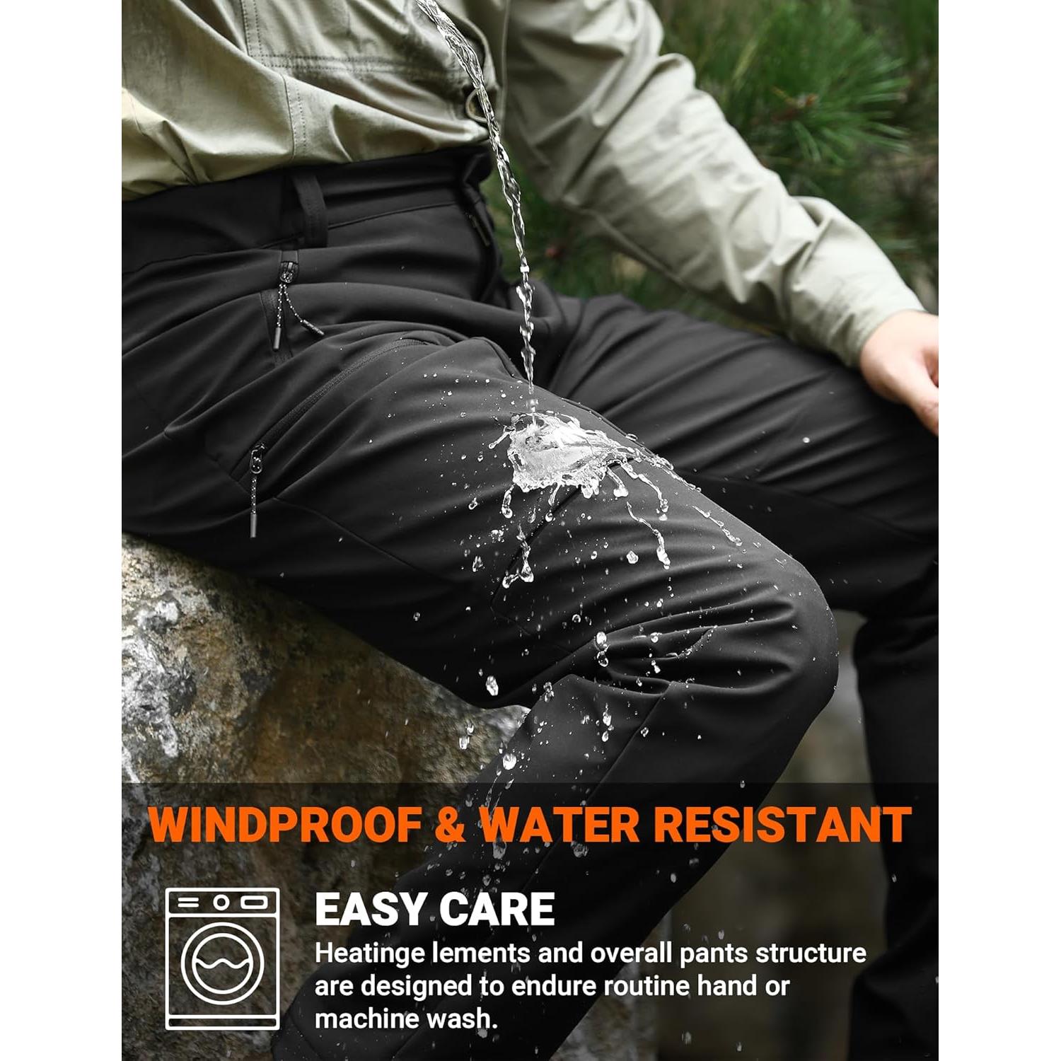 Pantalones Calentados ANTÁRTICA Hombre Softshell 12V 15000mAh