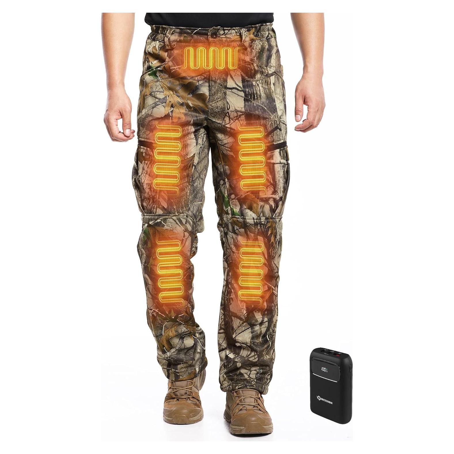 Pantalones Térmicos de Caza ANTÁRTICA GEAR 12V Impermeables