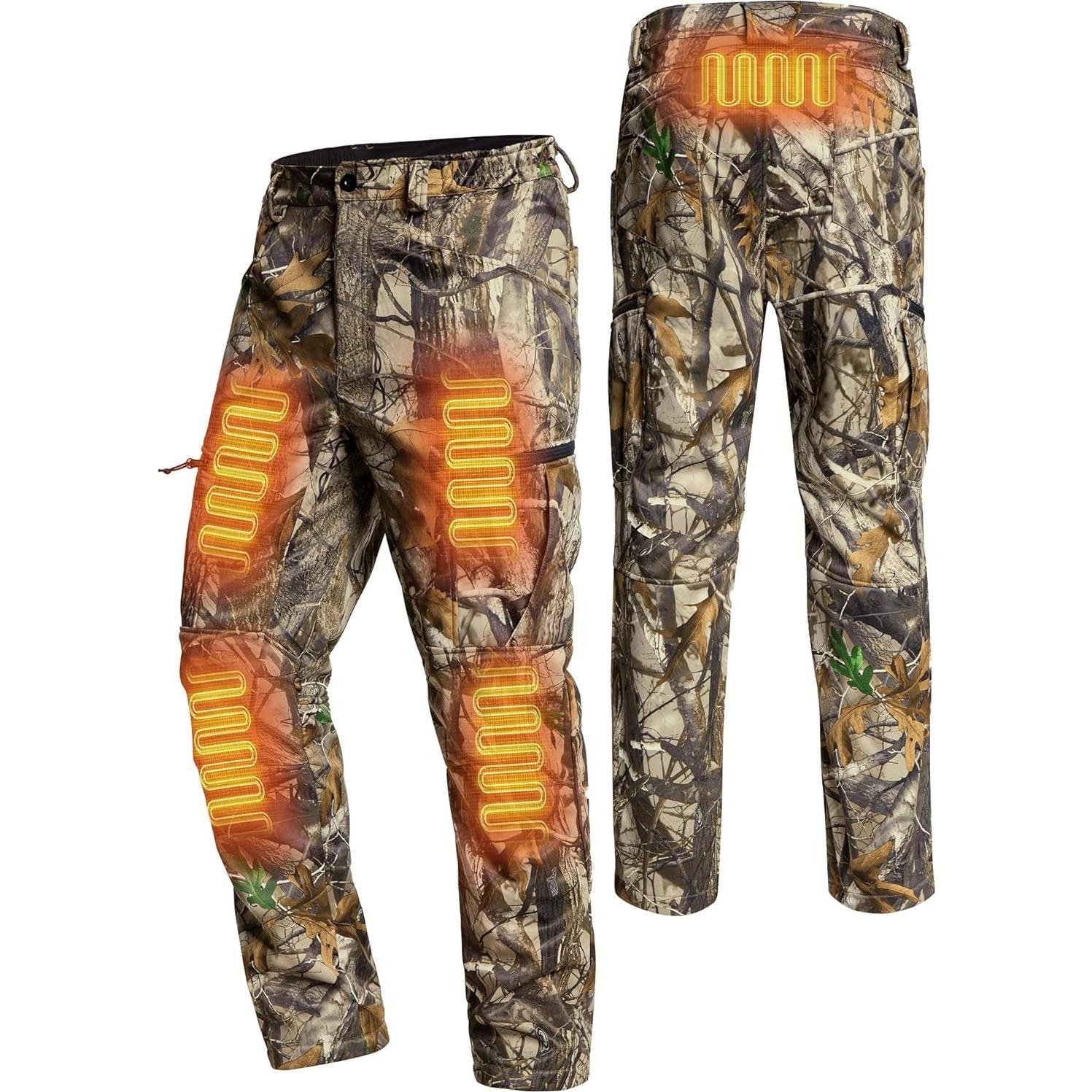 Pantalones Térmicos de Caza ANTÁRTICA GEAR 12V Impermeables