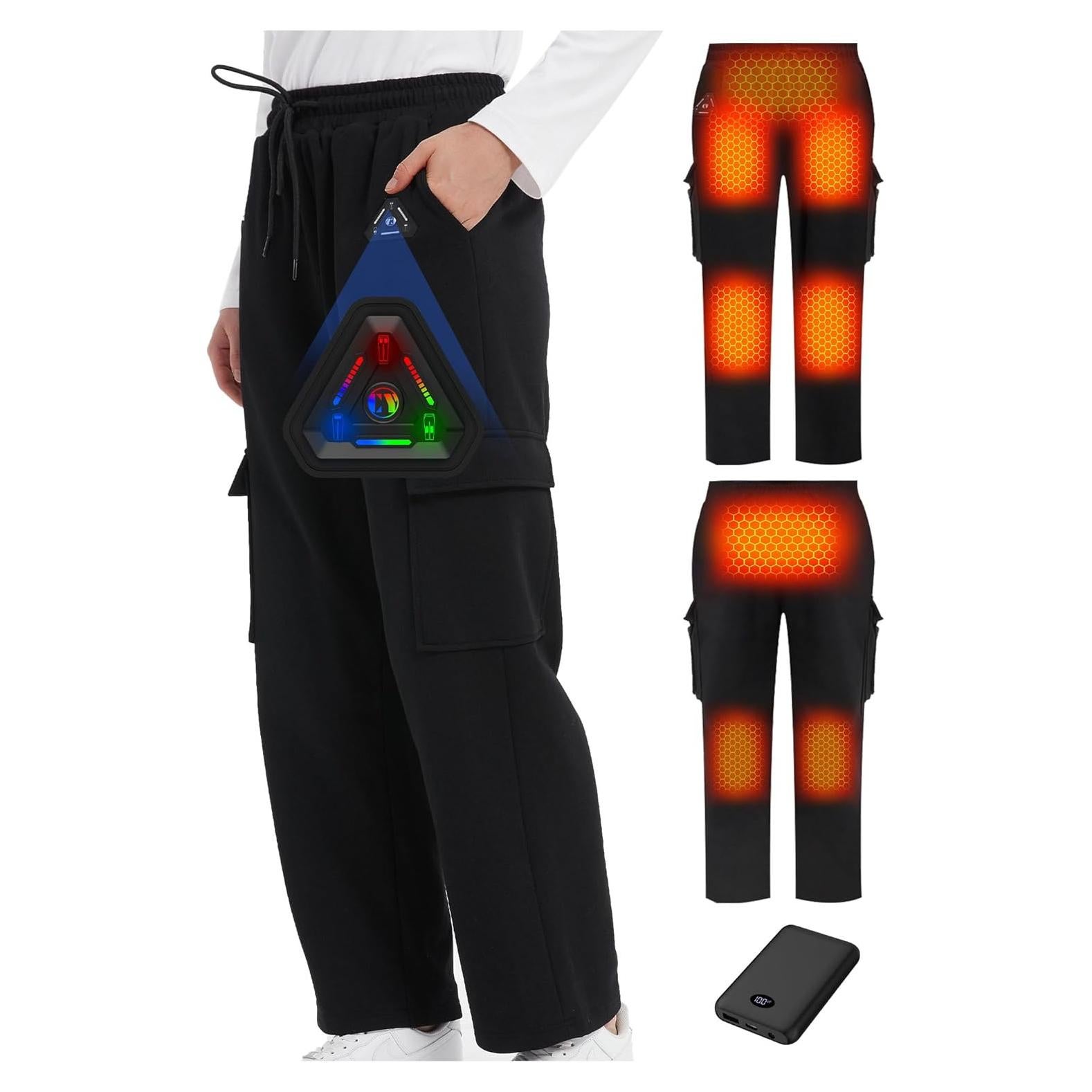 Pantalones Calentados 7.4V R-TAX para Mujeres, Talla Grande