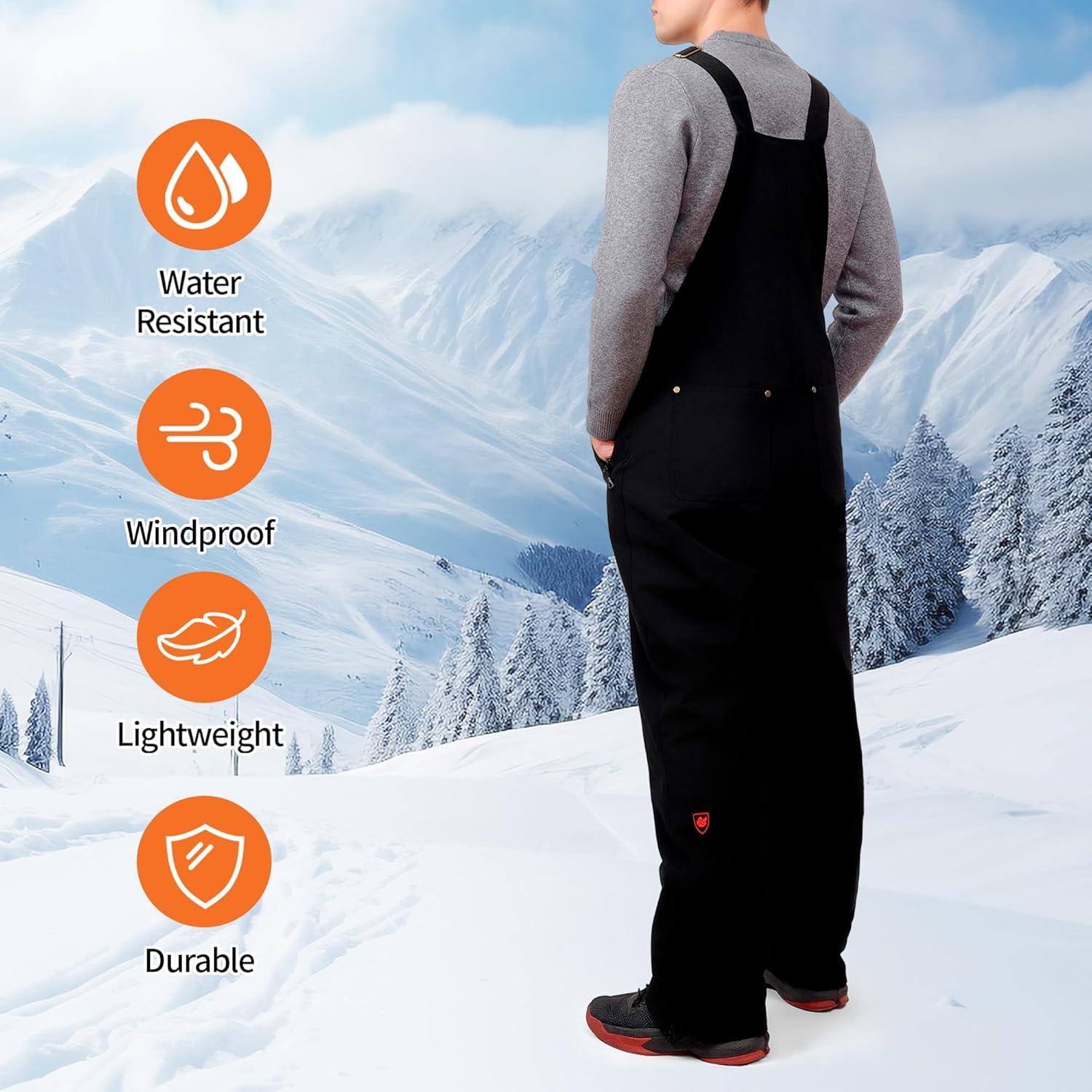 Peto Aislado Calefaccionado Hombre Dongguan 32W x 32L Negro