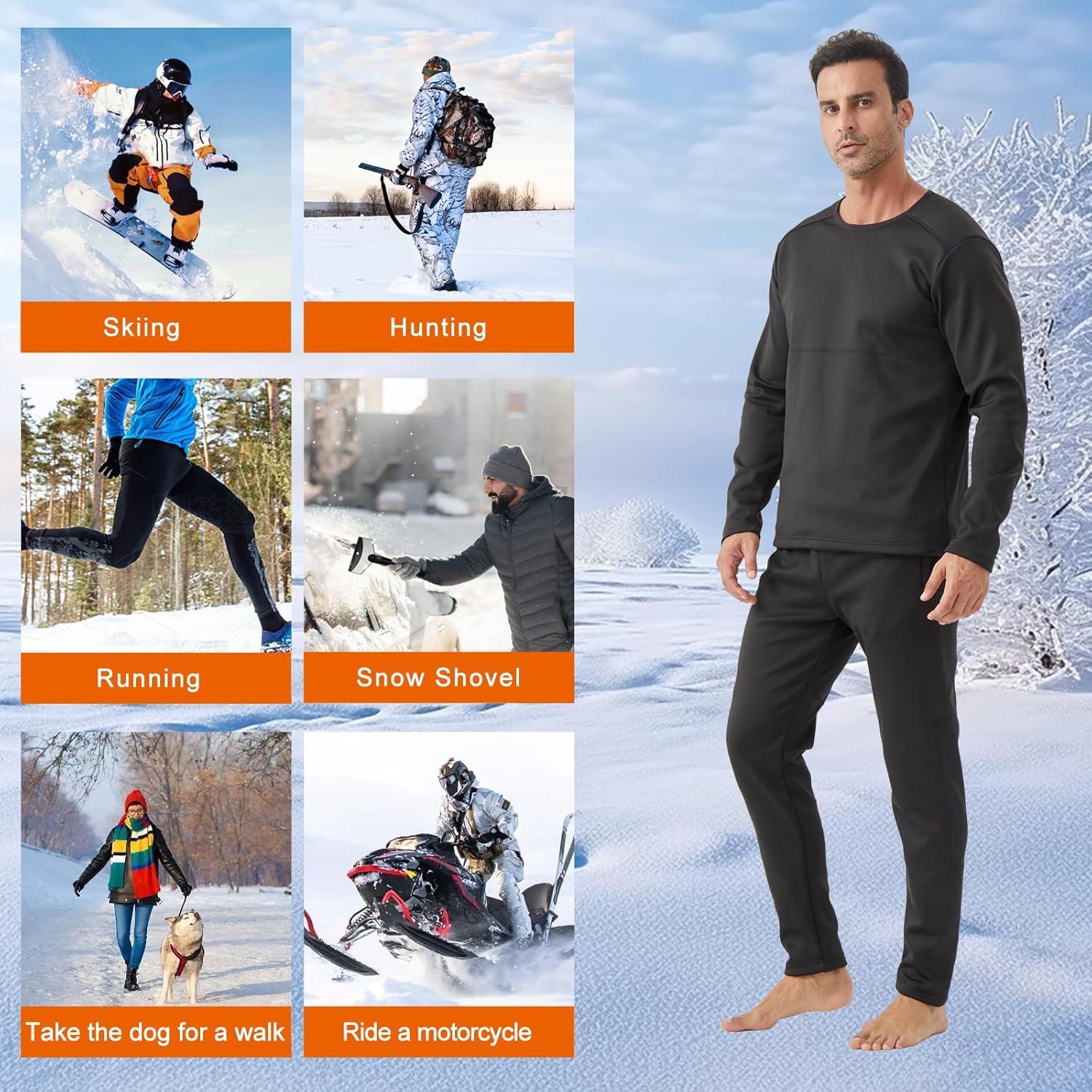 Conjunto Térmico Calentado para Hombres - 42 Zonas Calor - 2 Baterías 16000mAh