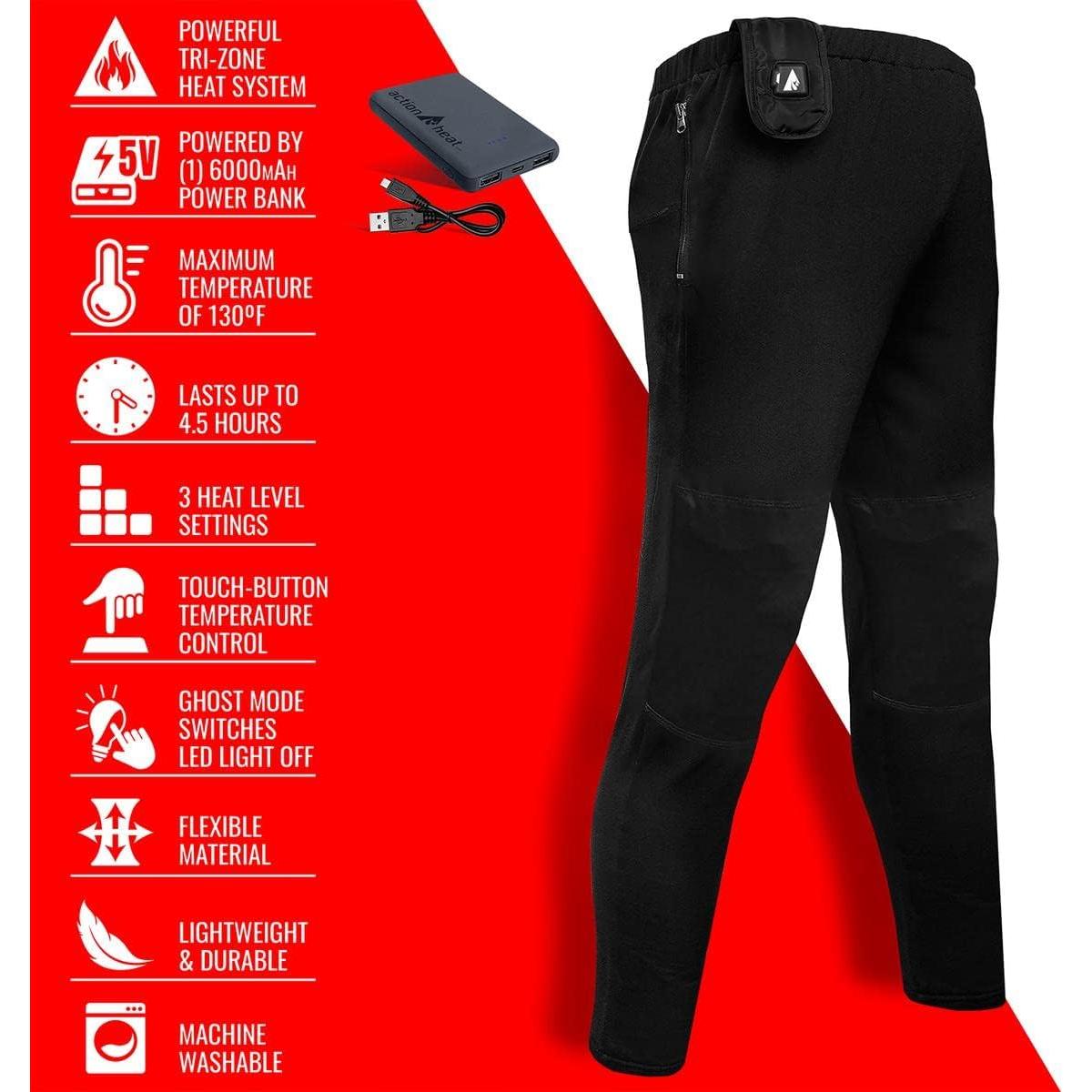Pantalones Térmicos ActionHeat 5V Hombre XXL Calor Infrarrojo
