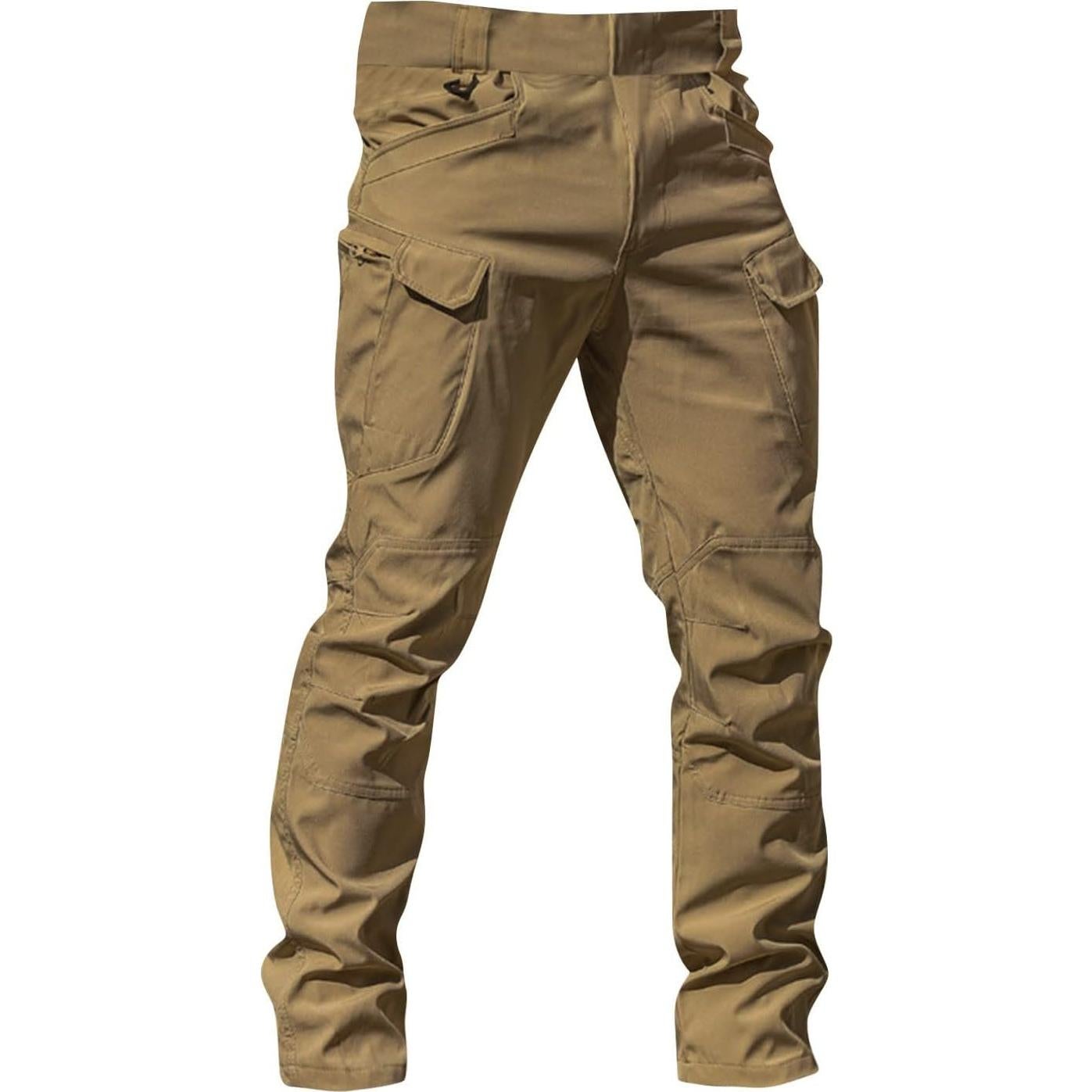 Pantalones Cargo para Hombres X-Large Marrón 2023 con Bolsillos