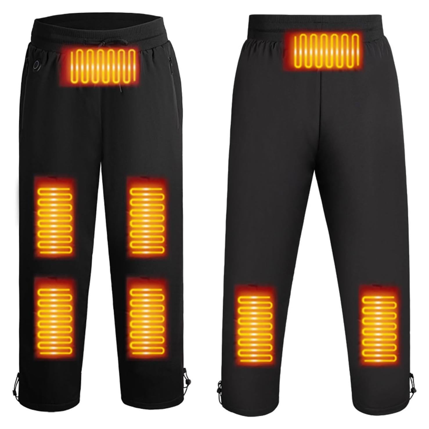 Pantalones Calentados Eléctricos XDFVC Térmicos Unisex Medianos