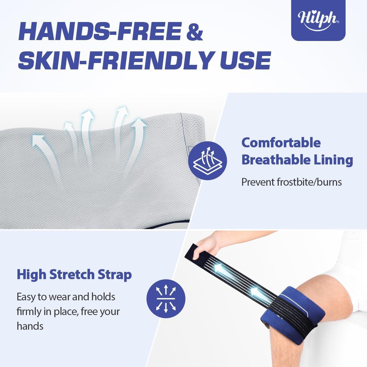 Paquete de Hielo Reutilizable Hilph - 6 Gel Frío y Caliente