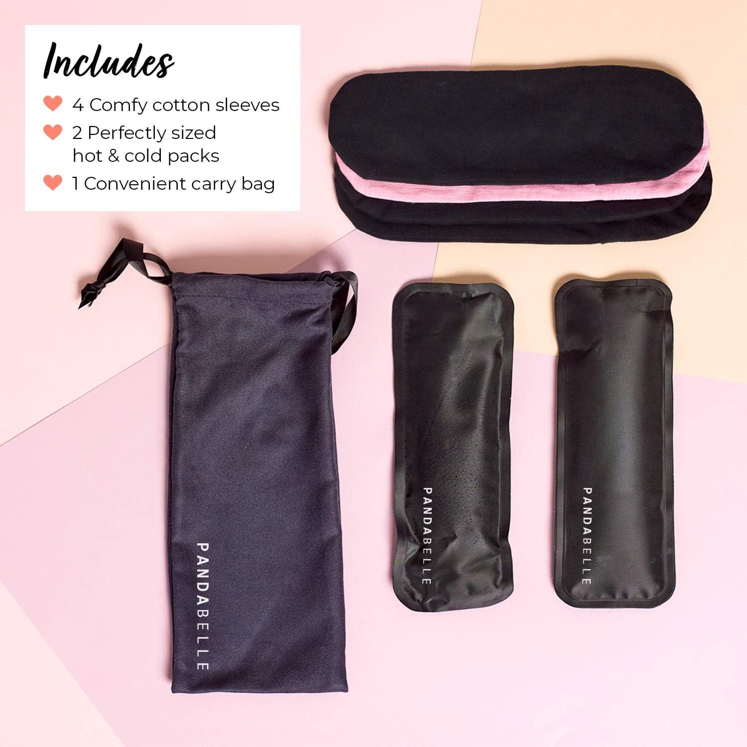 Paquete de Hielo Perineal Reutilizable Pandabelle con 4 Mangas
