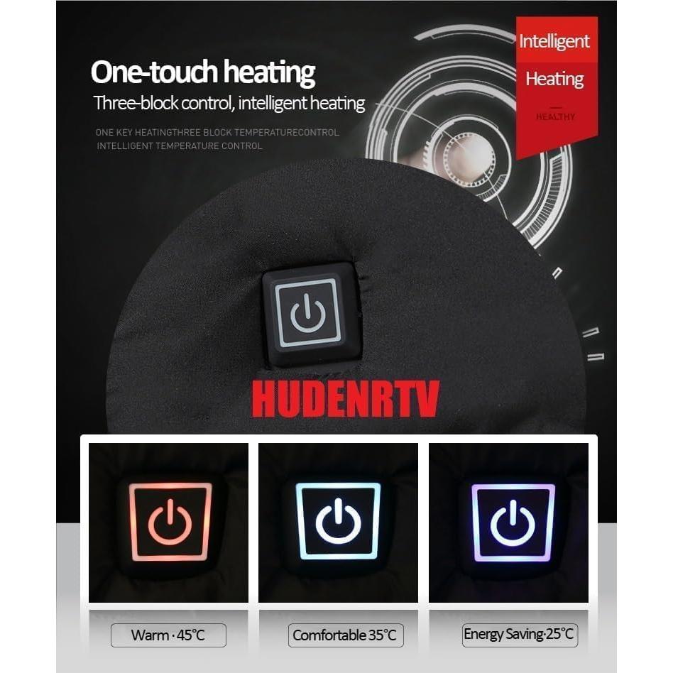 Sudadera Térmica Unisex HUDENRTV con 9 Zonas de Calentamiento