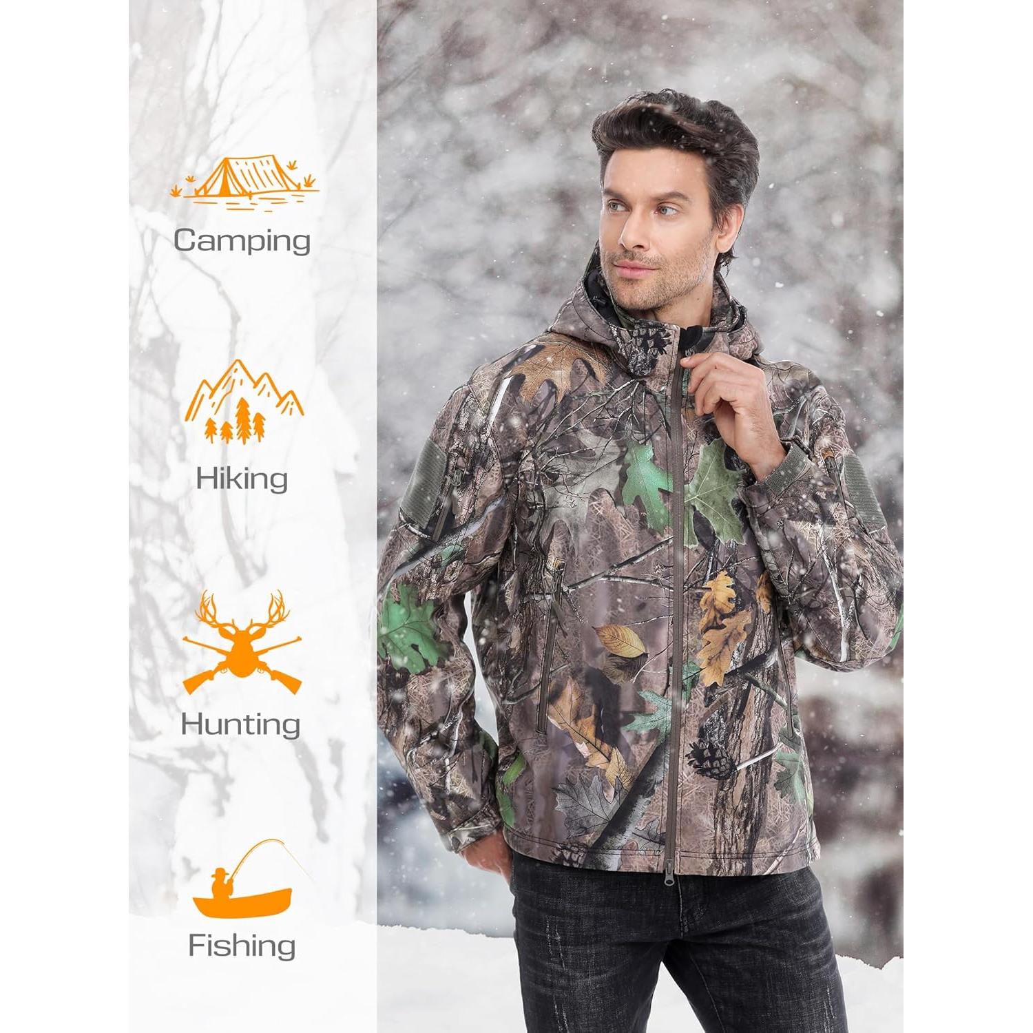 Chaqueta Calentada HOTHUGZ para Hombres 12V 20000mAh Mediana