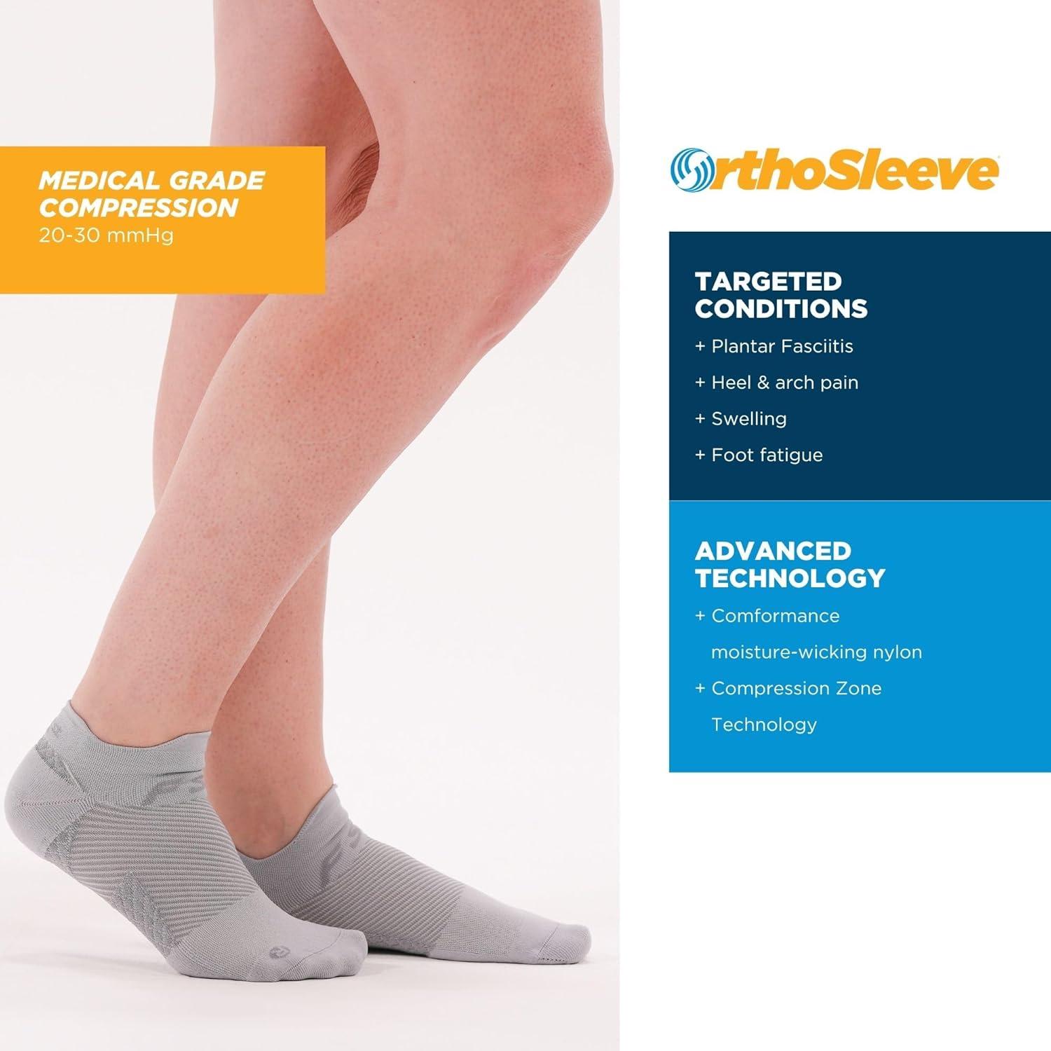 Calcetines Ortopédicos OrthoSleeve FS4 para Fascitis Plantar