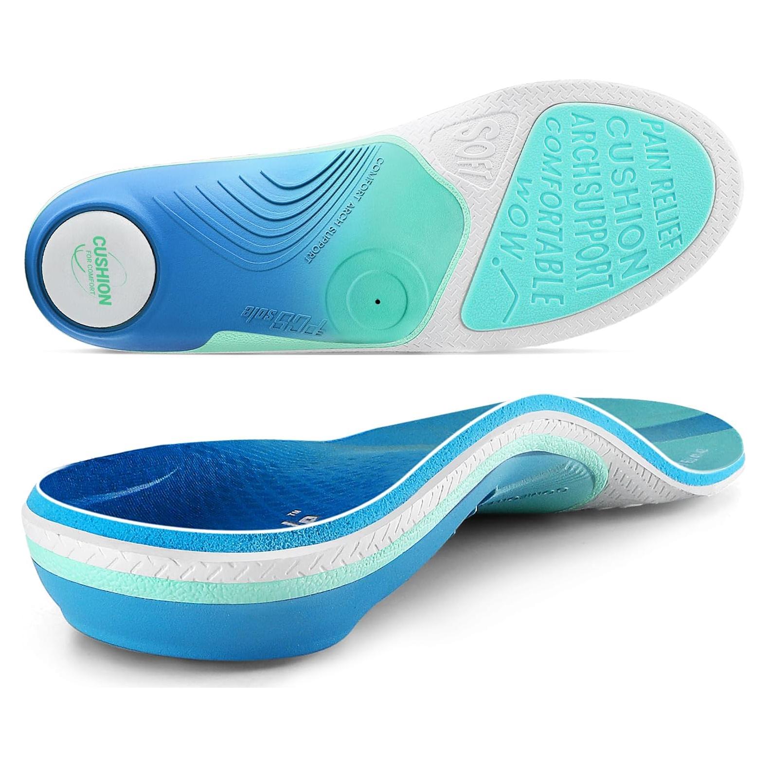 Plantillas Ortopédicas PCSsole Verde para Fascitis Plantar