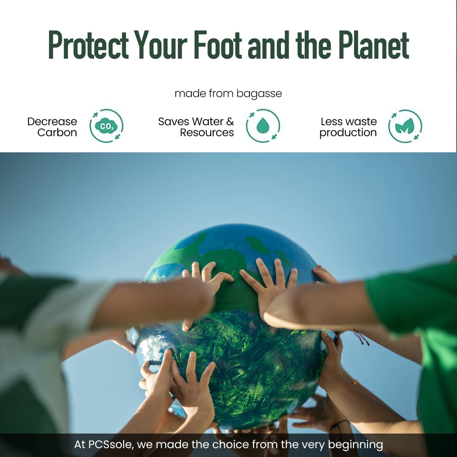 Plantillas Ortopédicas PCSsole Verde para Fascitis Plantar